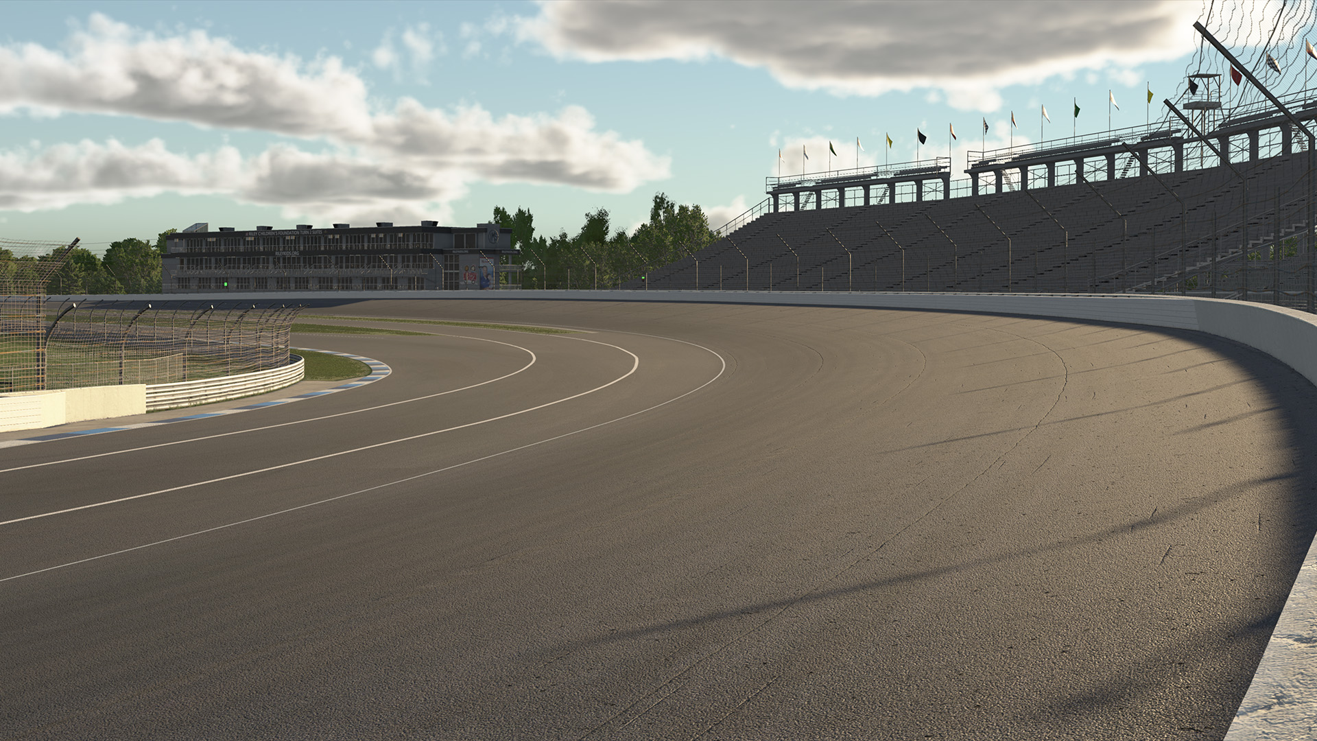 Indianapolis Motor Speedway circuit view 5