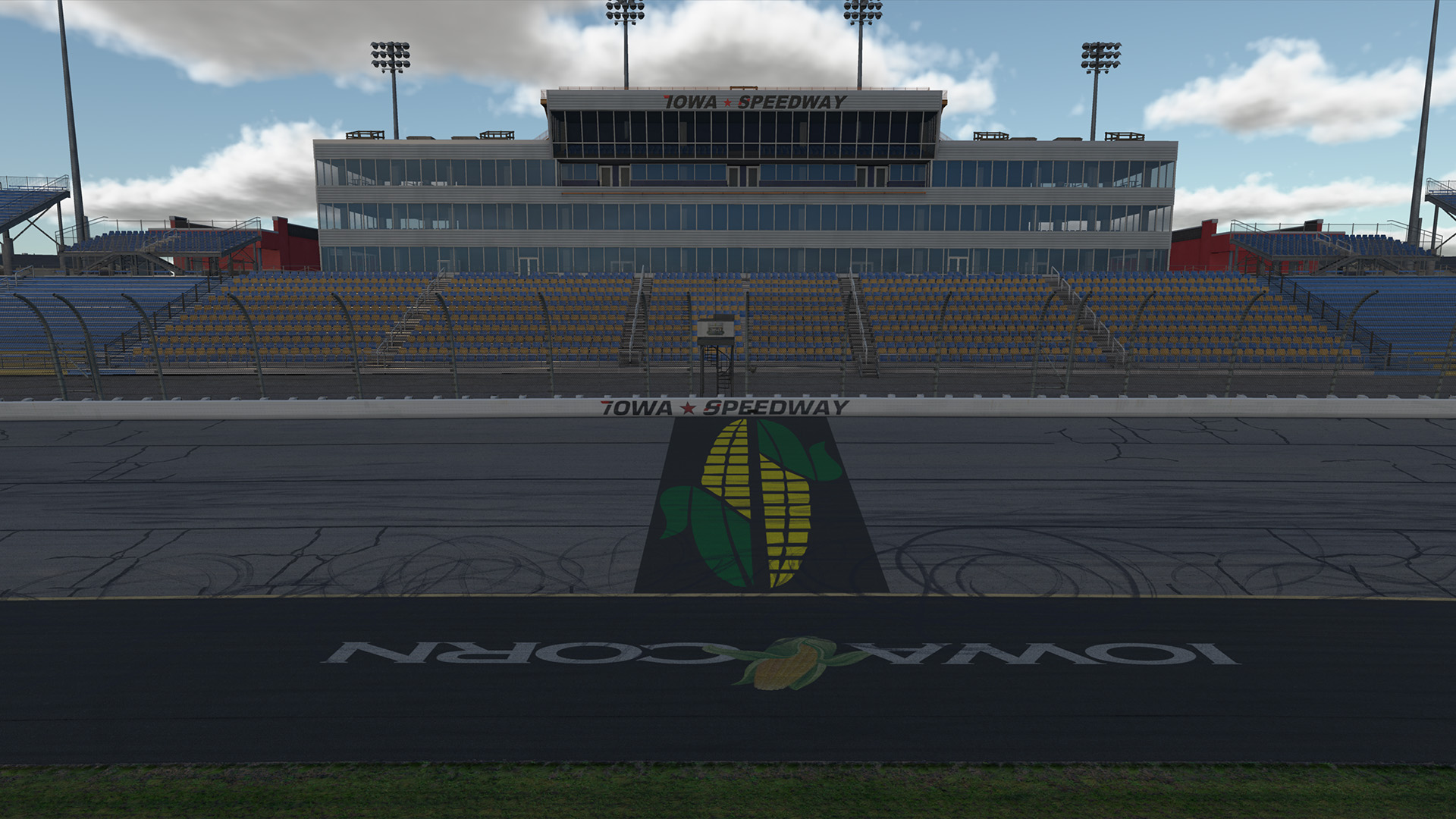 Iowa Speedway circuit view 2