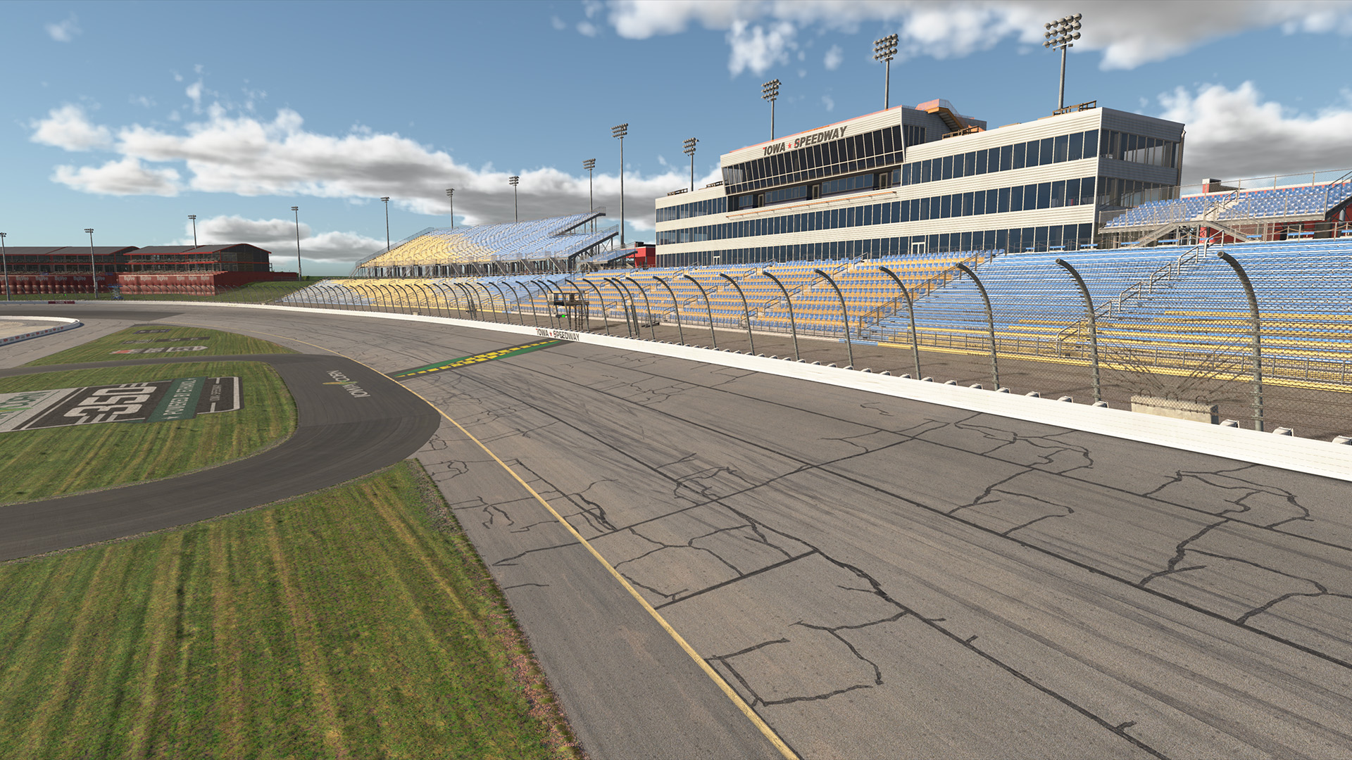 Iowa Speedway circuit view 4