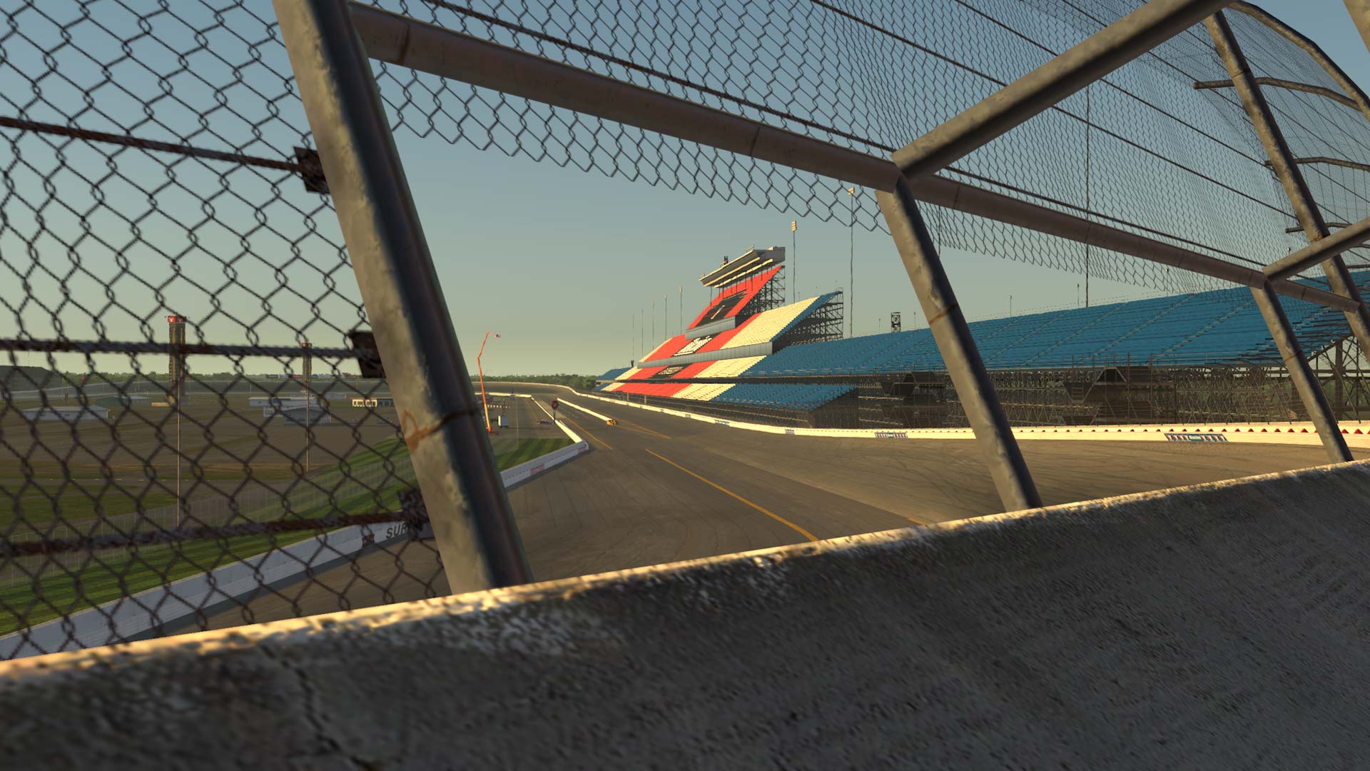 iRacing Superspeedway circuit view 1