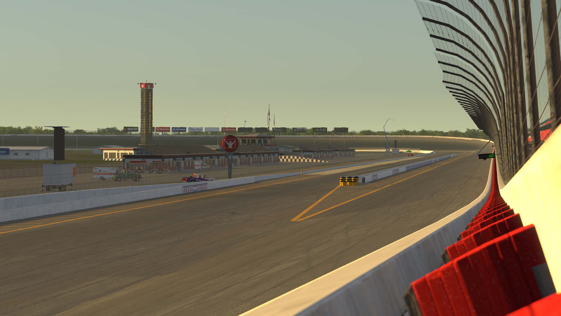iRacing Superspeedway circuit view 2