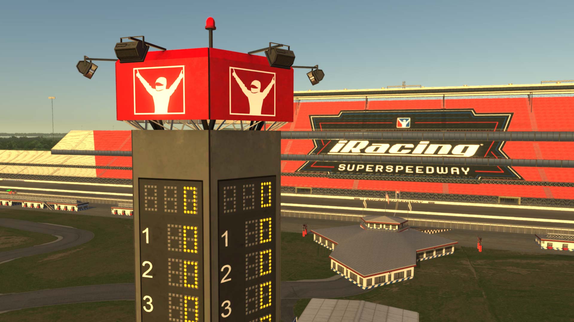 iRacing Superspeedway circuit view 3