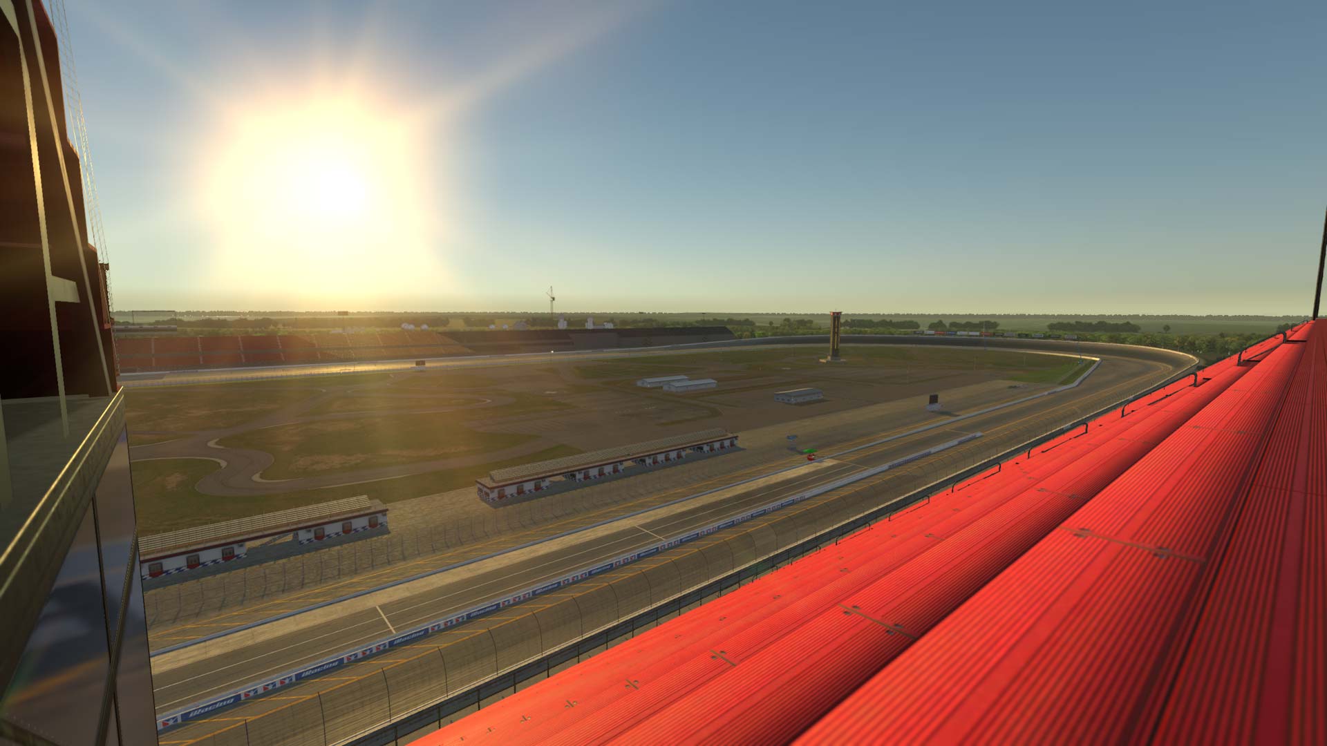 iRacing Superspeedway circuit view 4