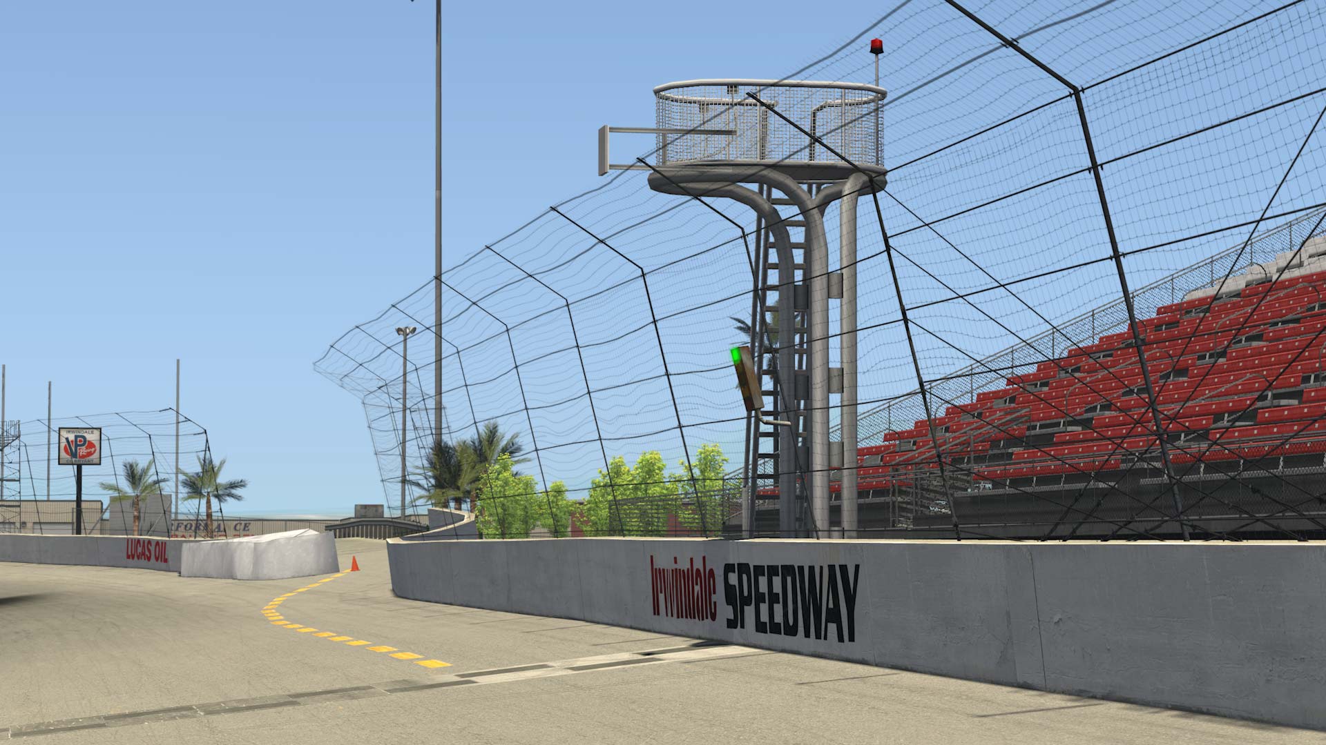 Irwindale Speedway circuit view 4