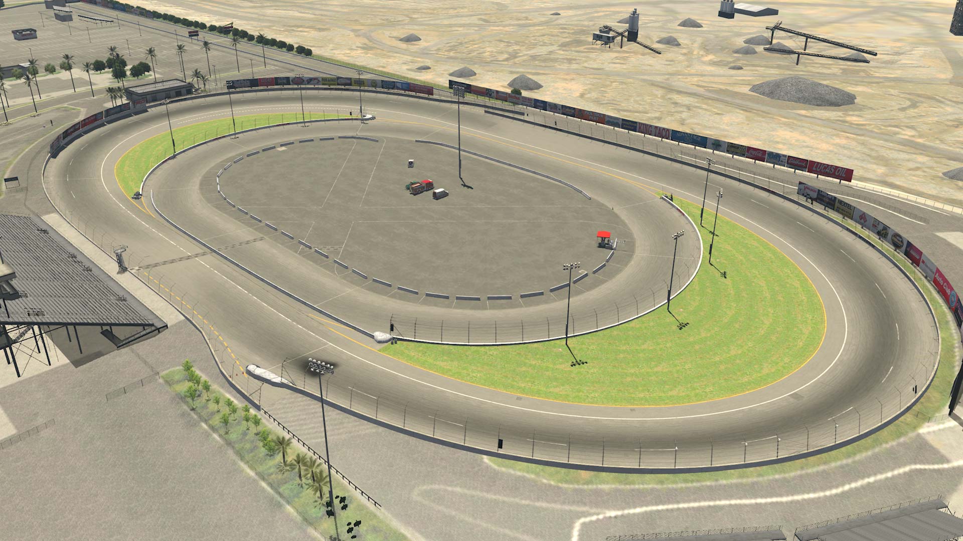 Irwindale Speedway circuit view 5