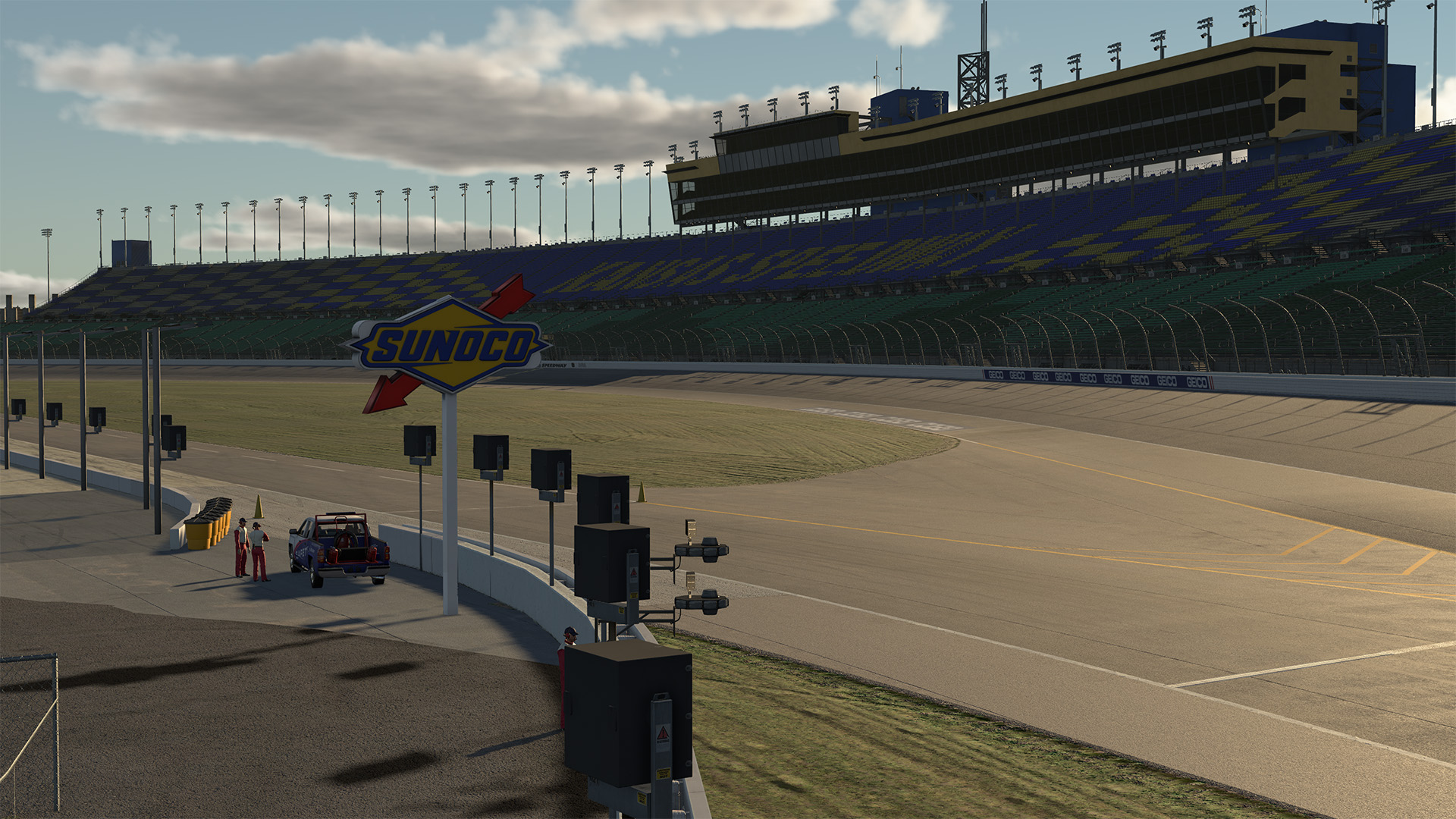 Kansas Speedway circuit view 1