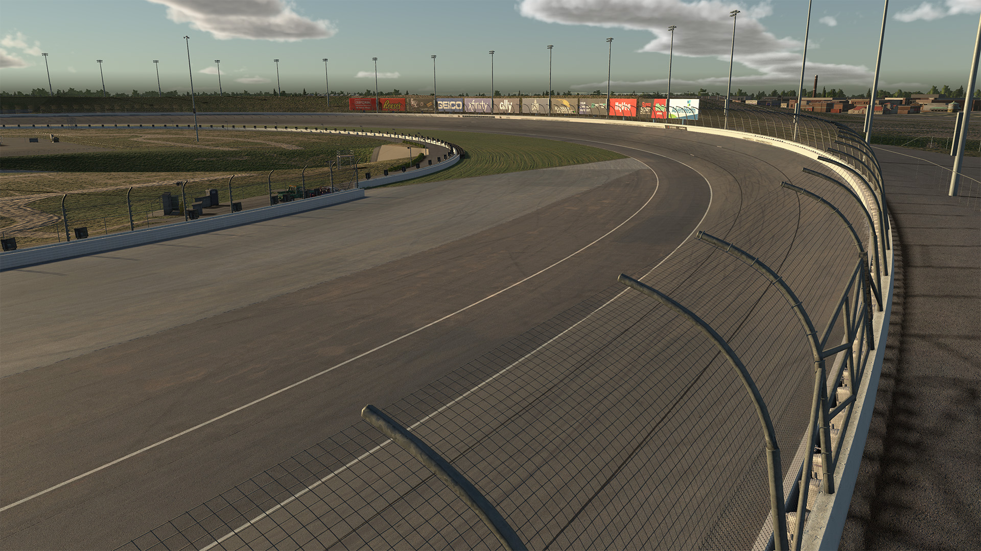 Kansas Speedway circuit view 2