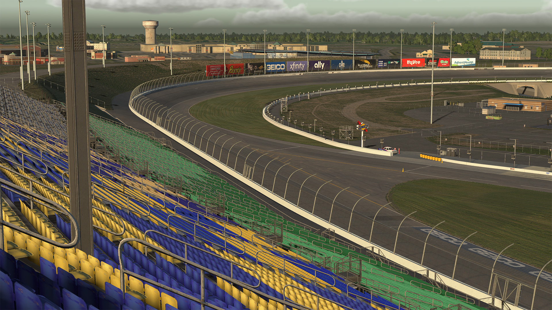 Kansas Speedway circuit view 3