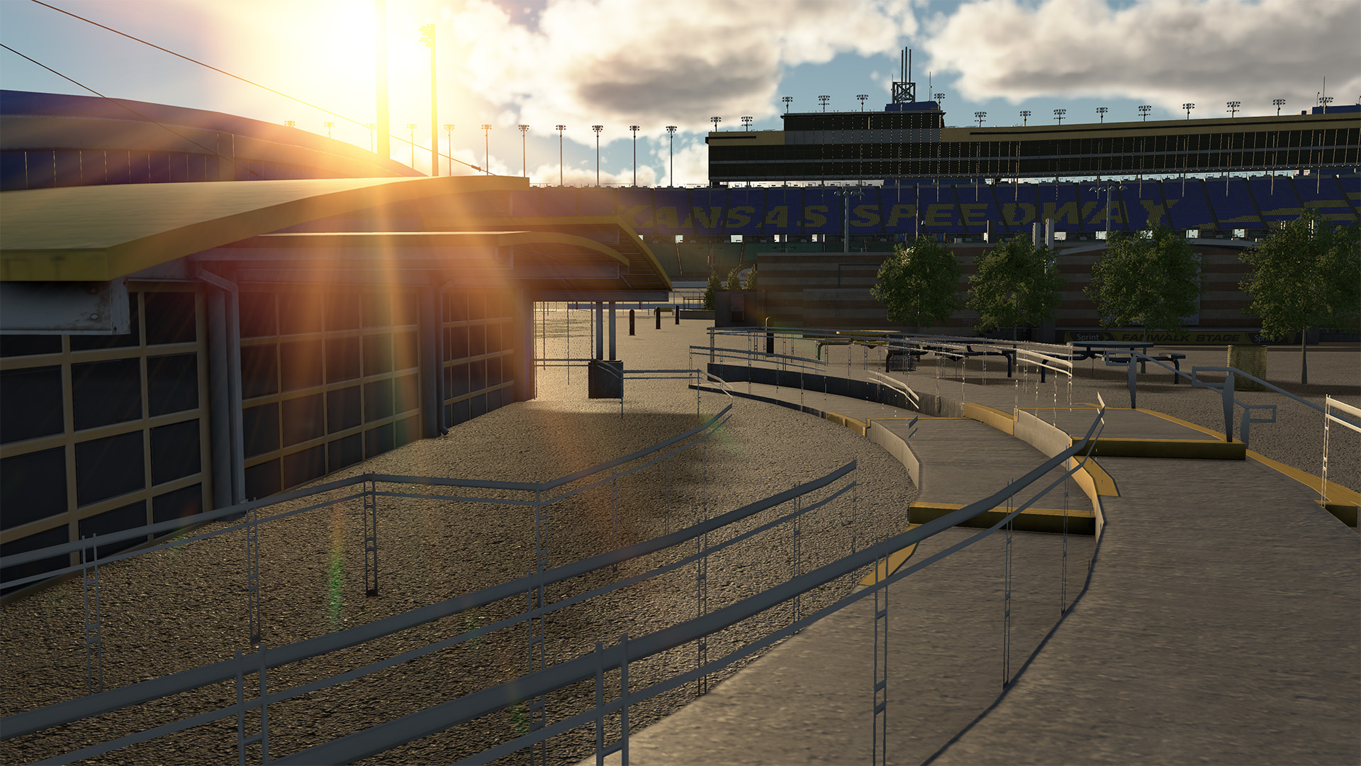 Kansas Speedway circuit view 5