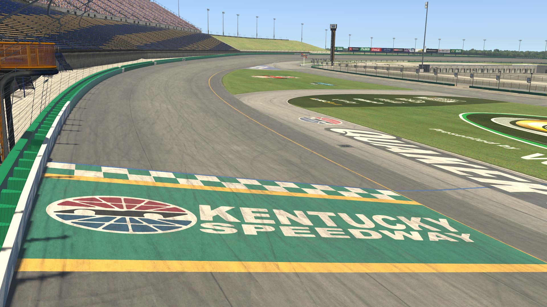 Kentucky Speedway circuit view 3