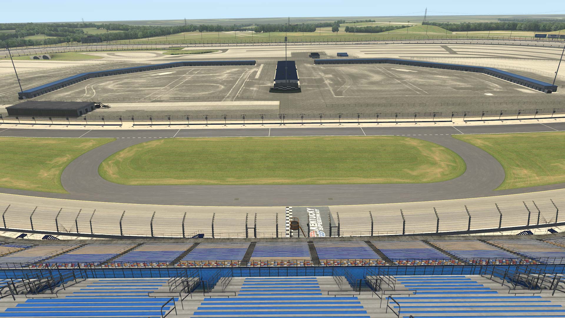 Kentucky Speedway - 2011 circuit view 2