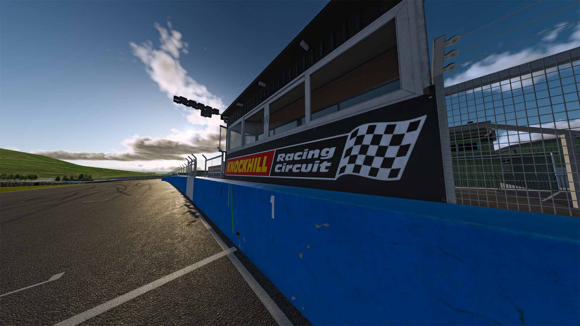 Knockhill Racing Circuit circuit view 1