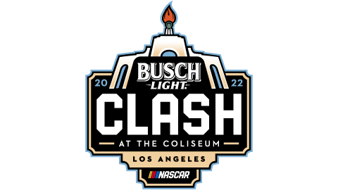 LA Coliseum Raceway circuit mark