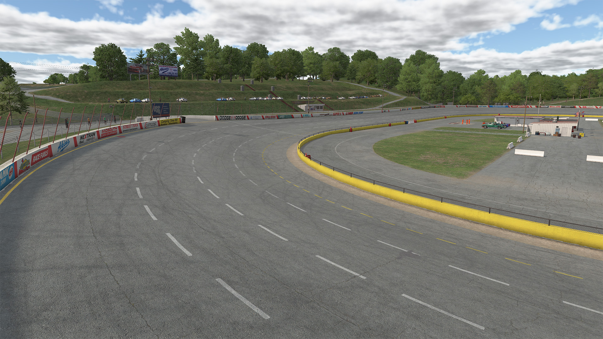 Lanier National Speedway circuit view 1