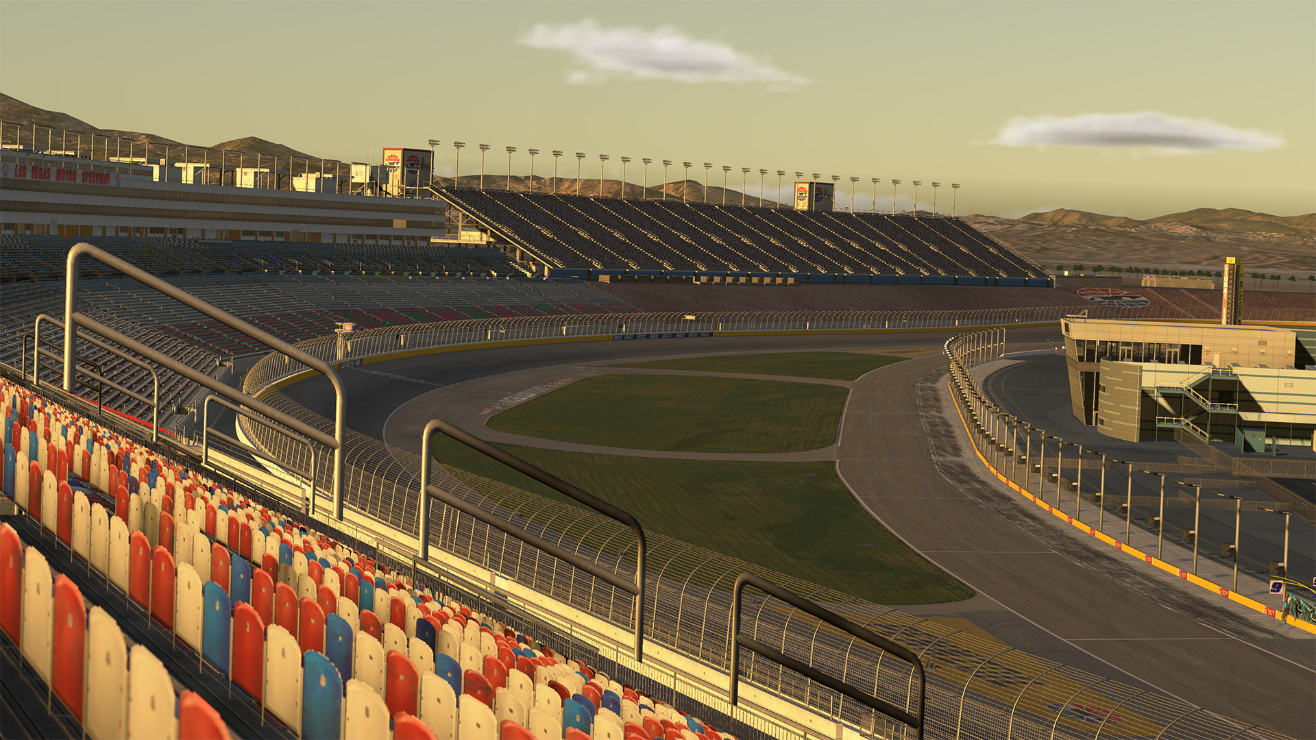 Las Vegas Motor Speedway circuit view 1
