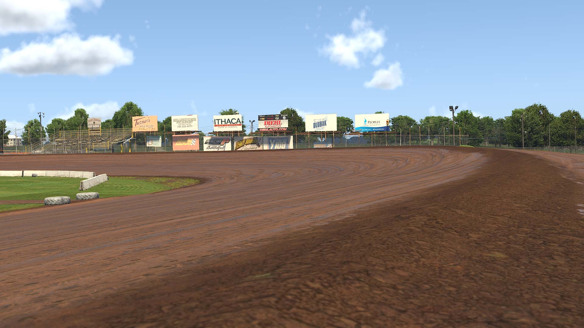 Lernerville Speedway circuit view 2