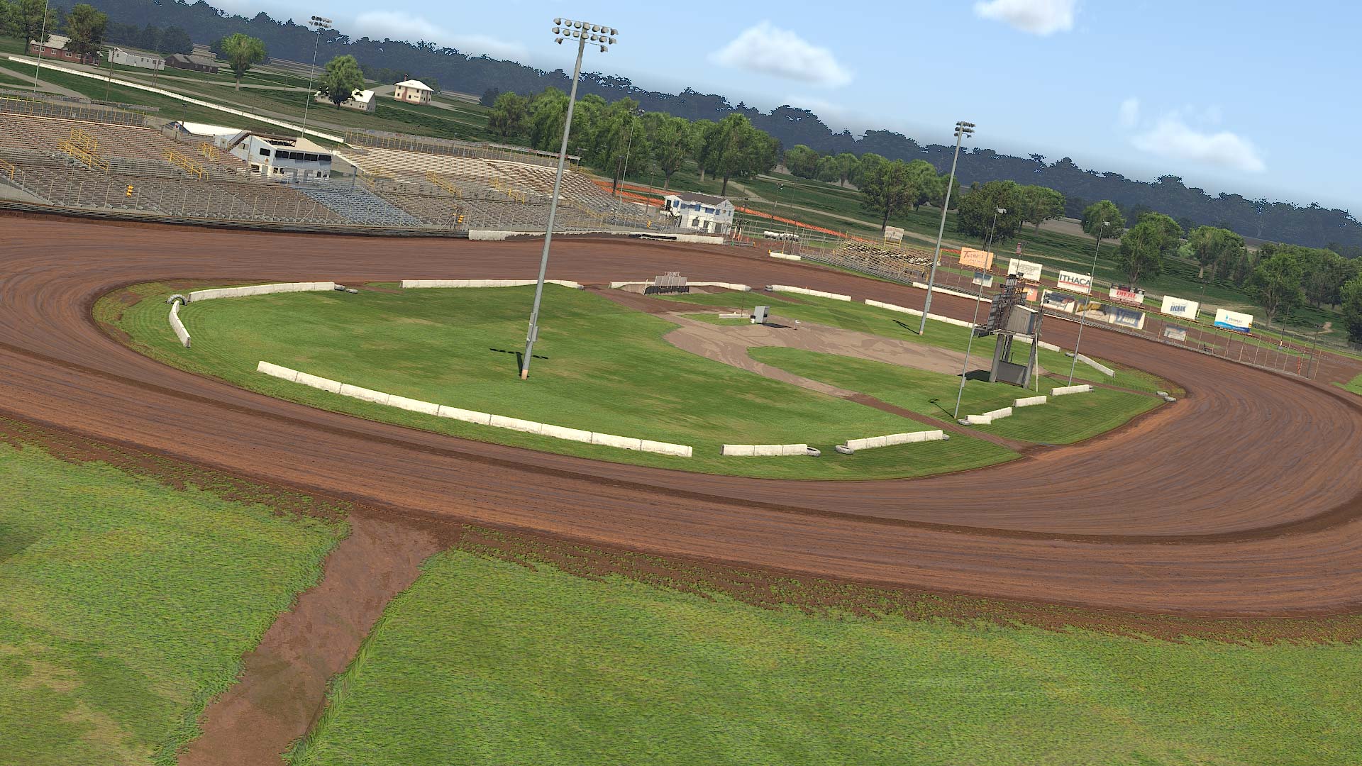 Lernerville Speedway circuit view 3