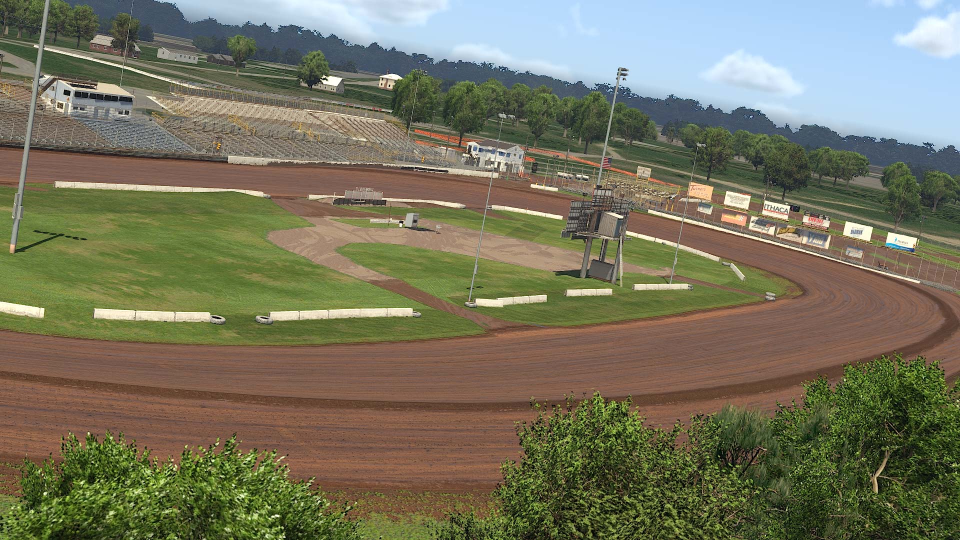 Lernerville Speedway circuit view 4