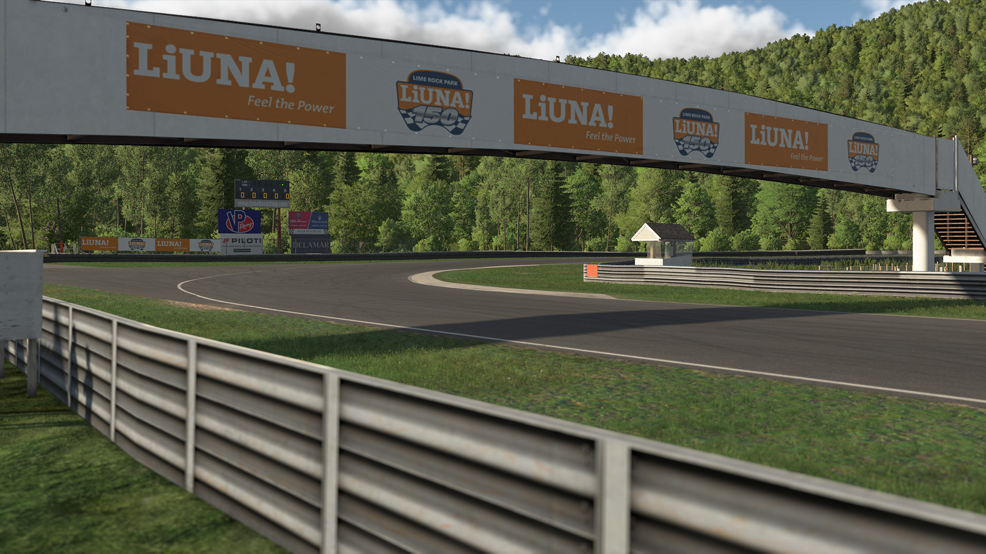 Lime Rock Park circuit view 1