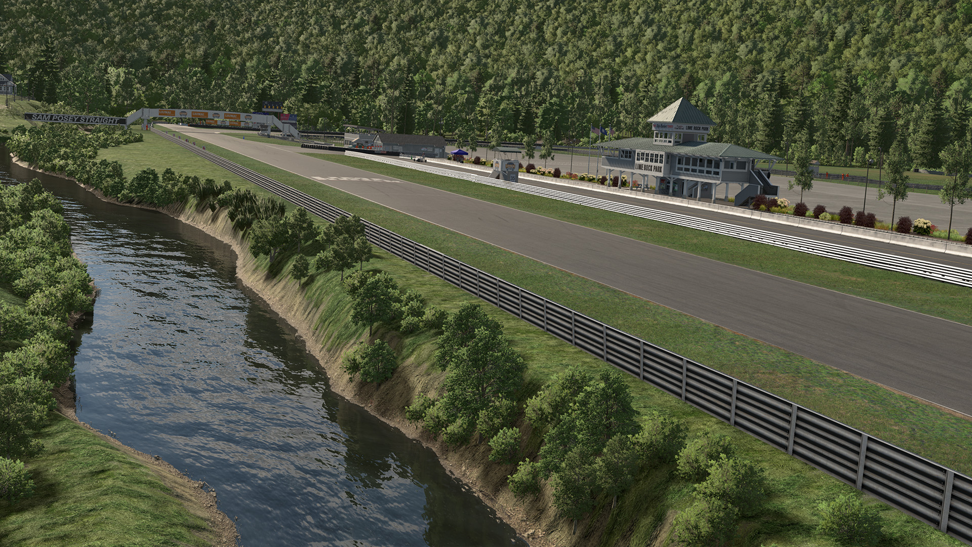 Lime Rock Park circuit view 3