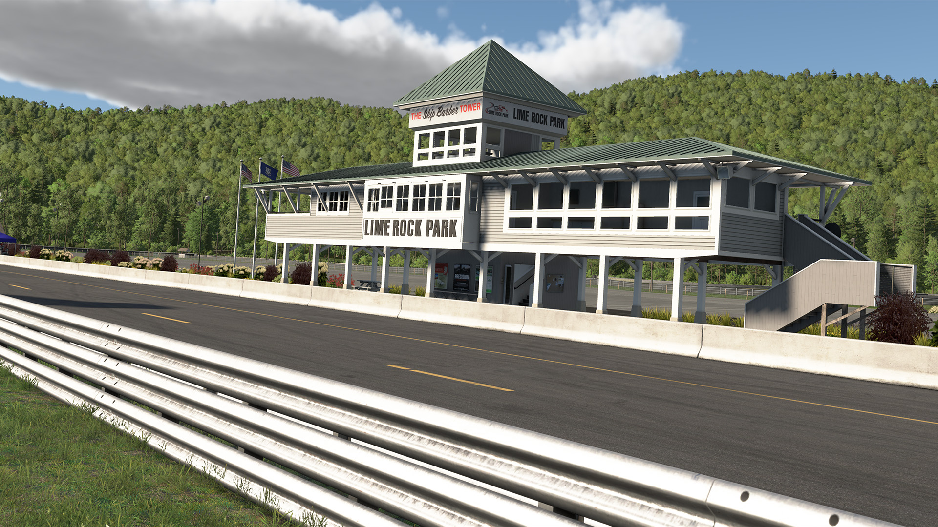 Lime Rock Park circuit view 4
