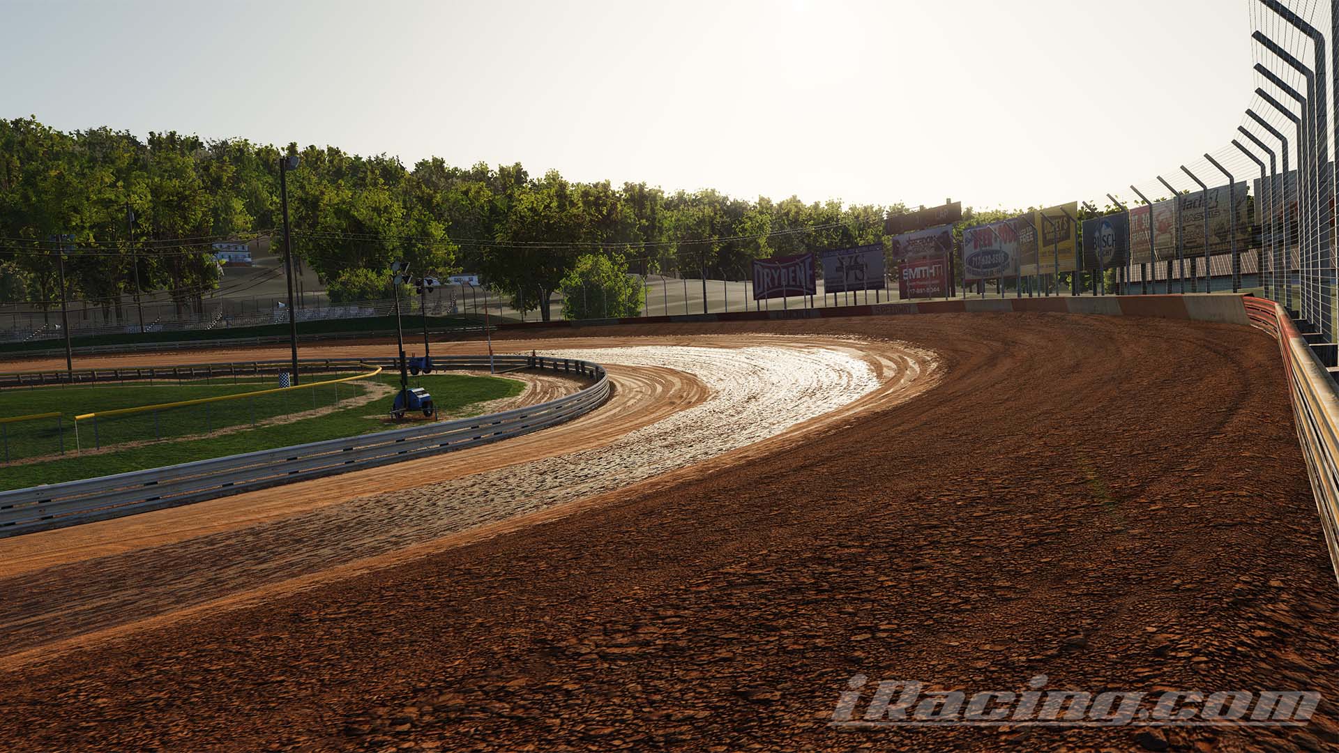 Lincoln Speedway circuit view 4