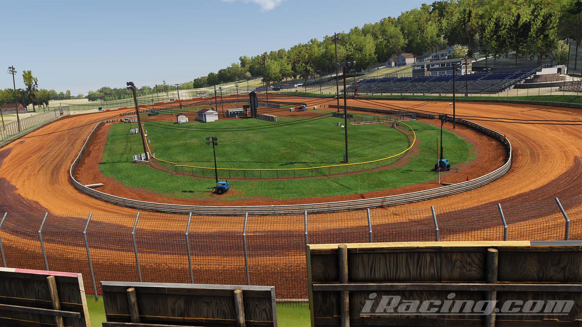 Lincoln Speedway circuit view 5