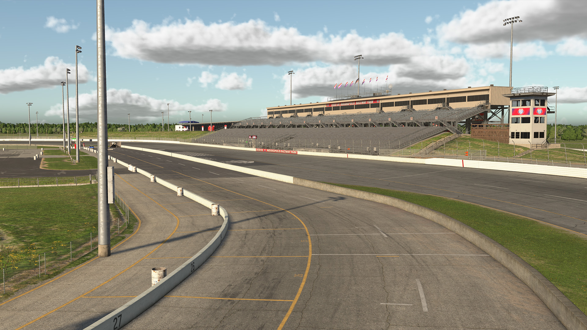 Lucas Oil Indianapolis Raceway Park circuit view 4