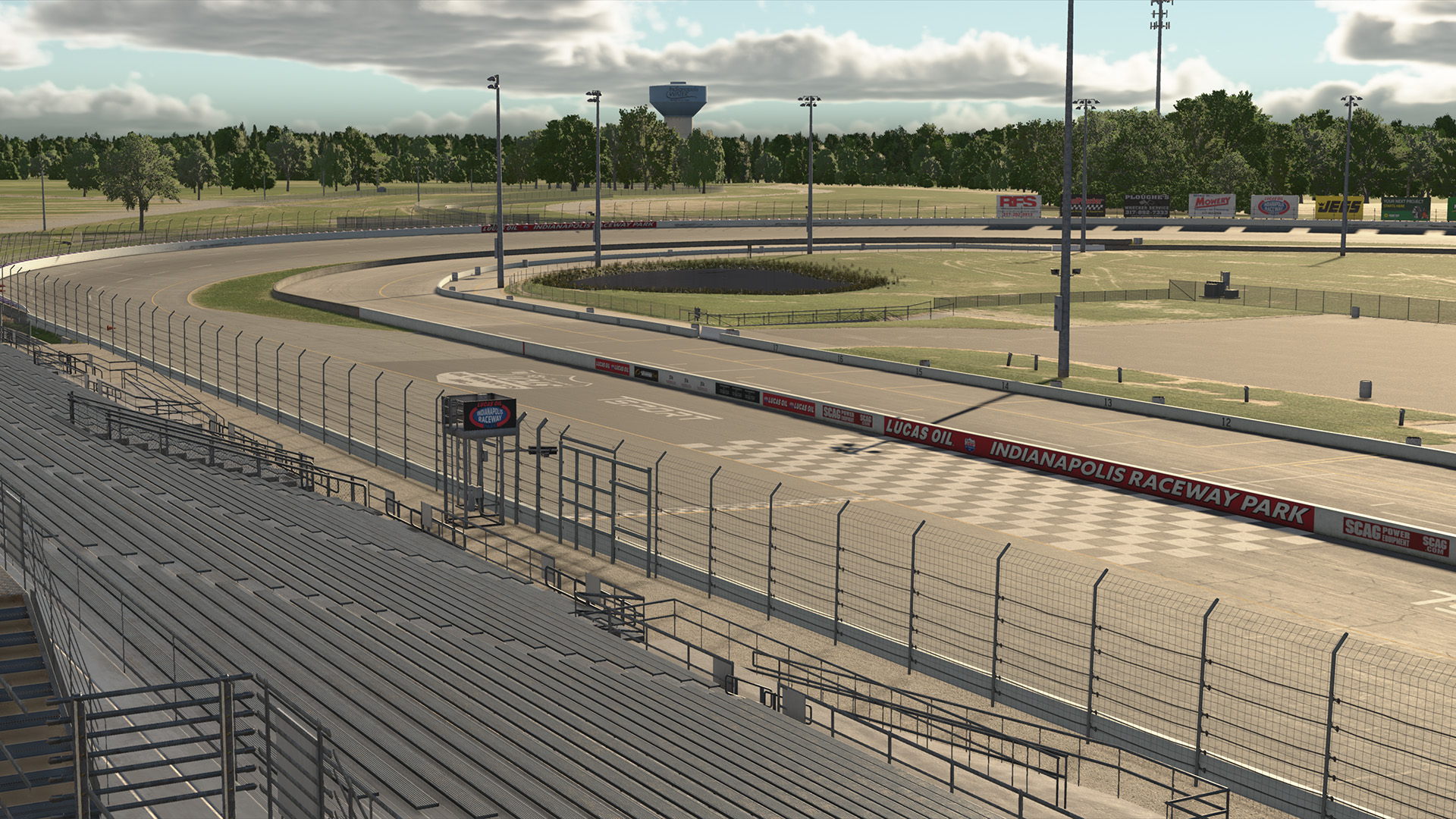 Lucas Oil Indianapolis Raceway Park circuit view 5