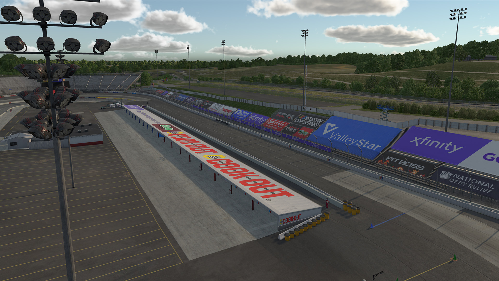 Martinsville Speedway circuit view 2