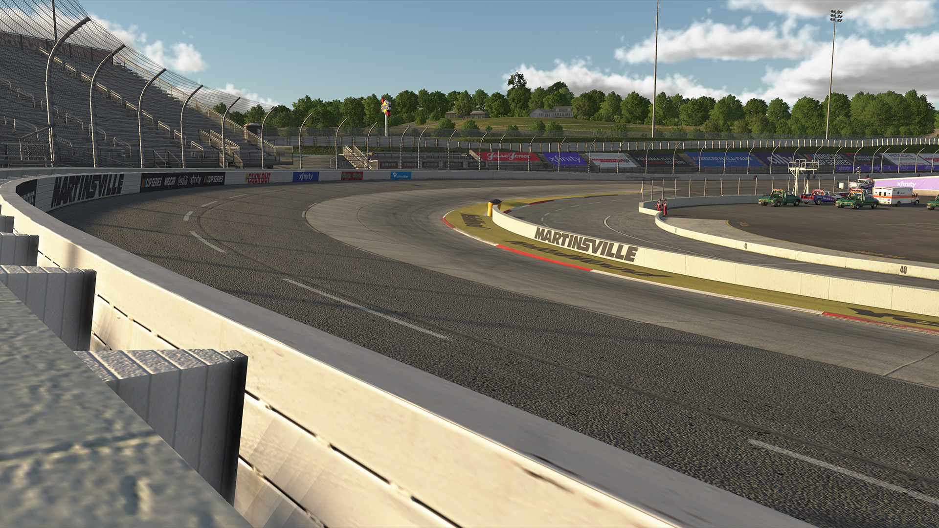 Martinsville Speedway circuit view 3