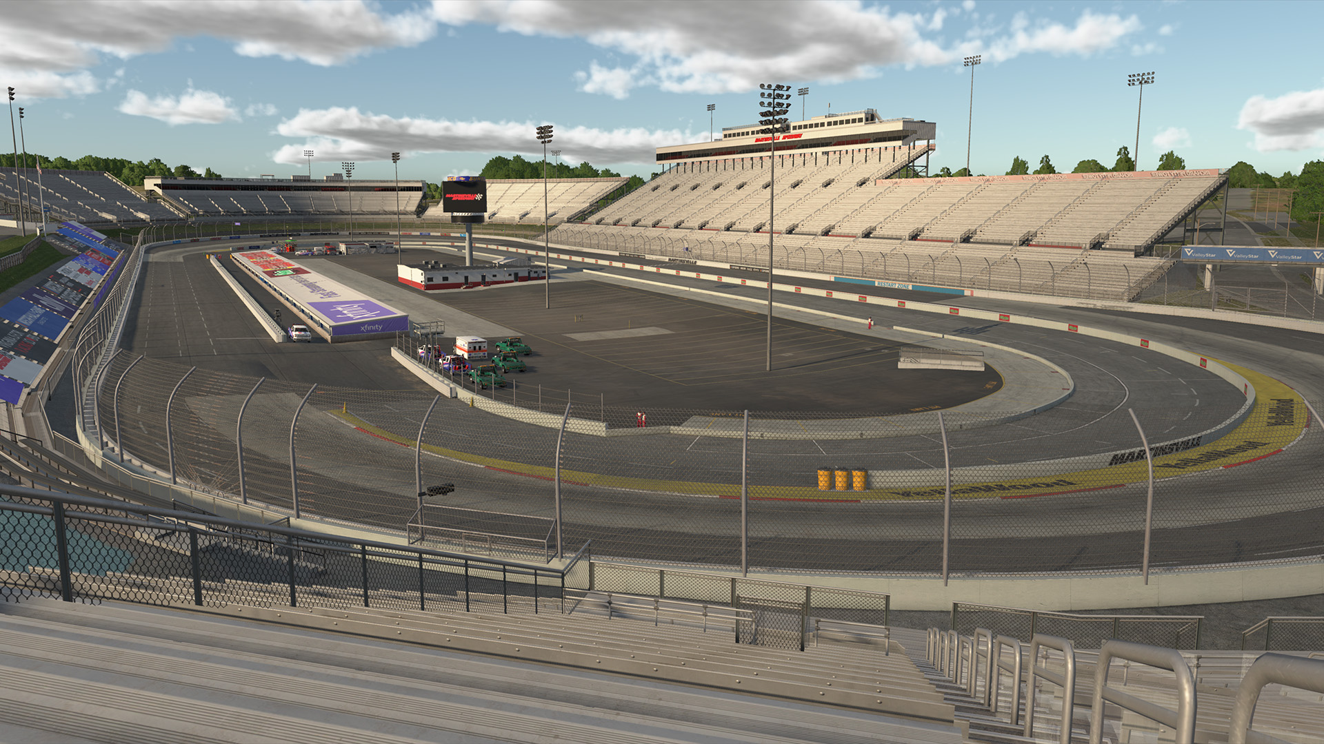 Martinsville Speedway circuit view 4