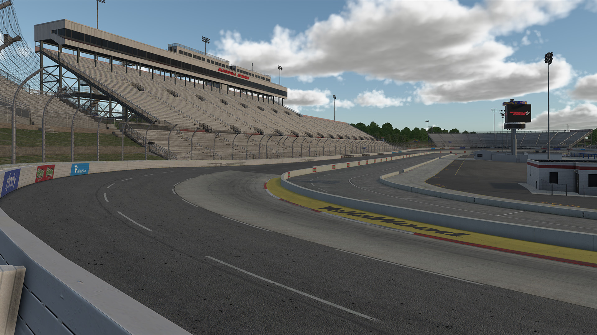Martinsville Speedway circuit view 5