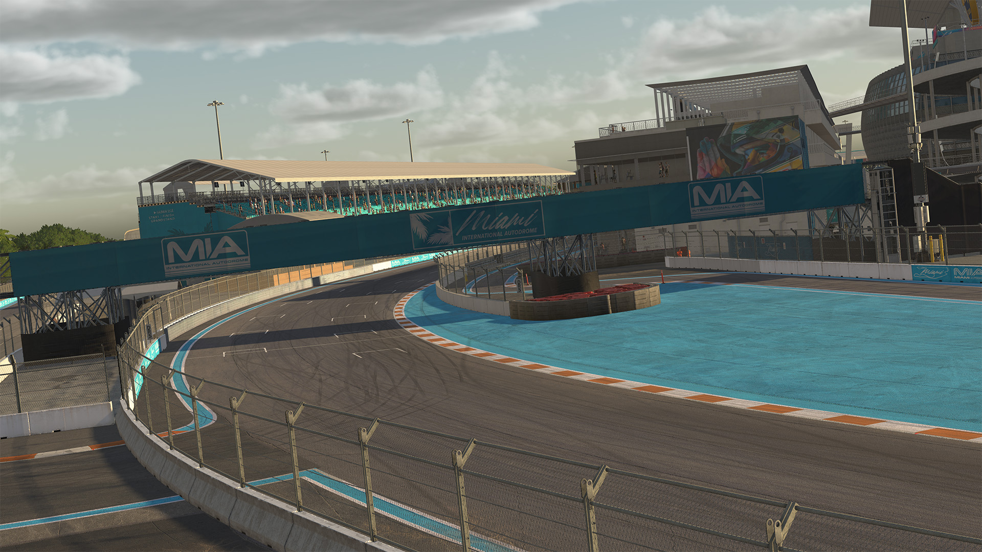 Miami International Autodrome circuit view 1