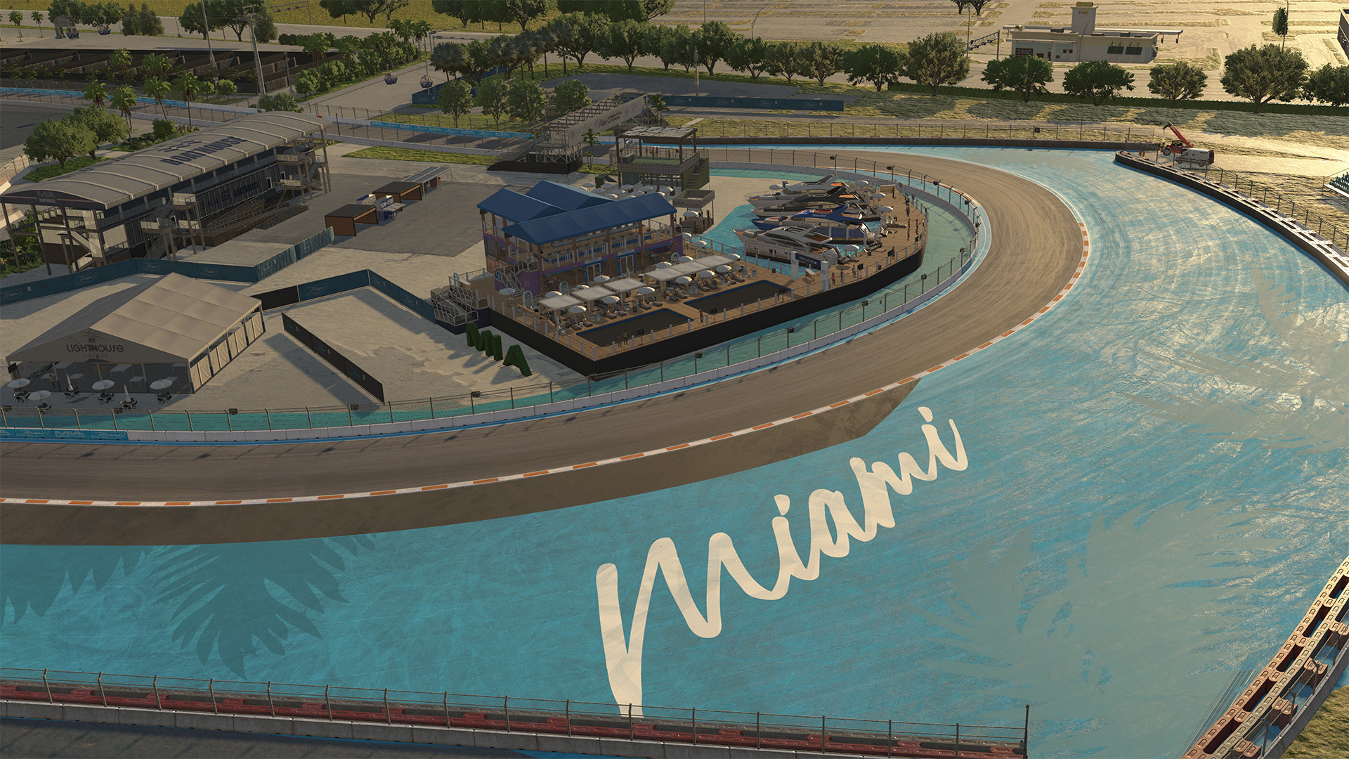 Miami International Autodrome circuit view 3