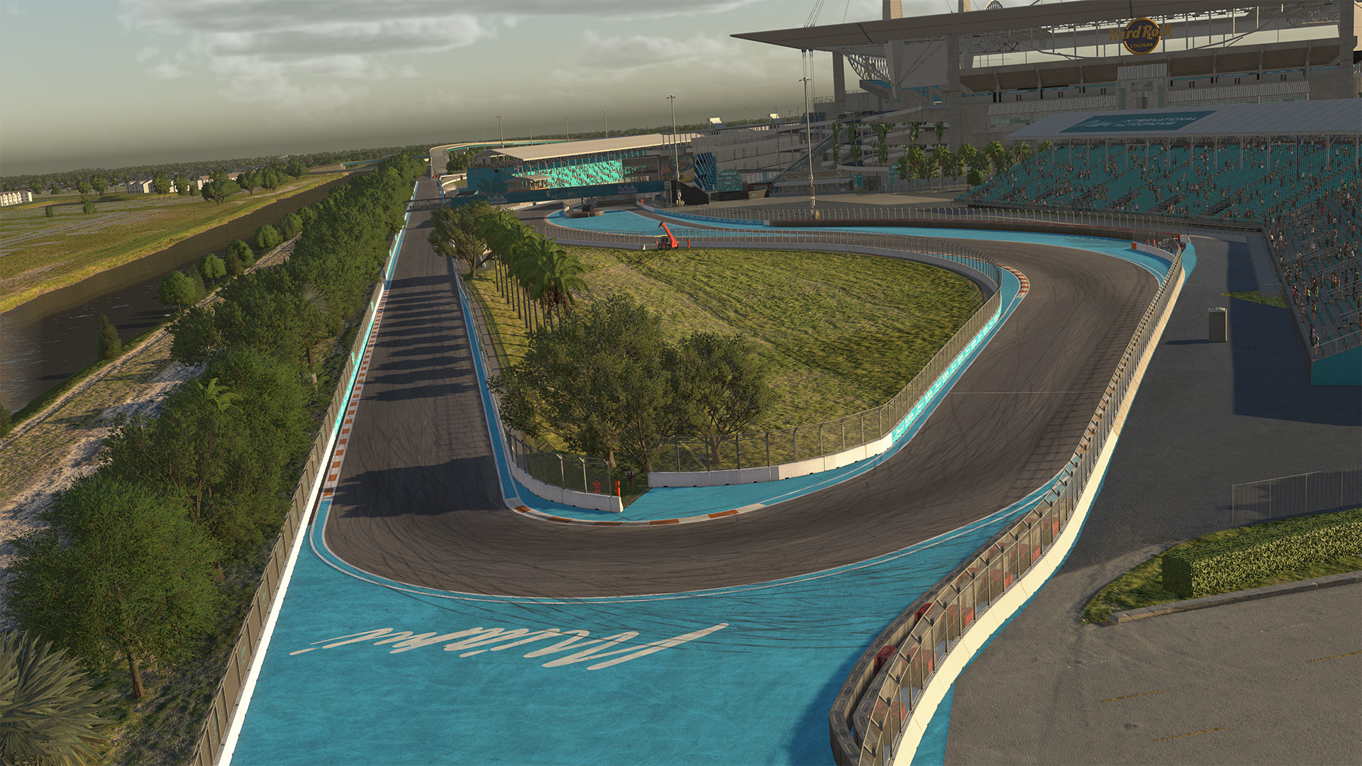 Miami International Autodrome circuit view 5
