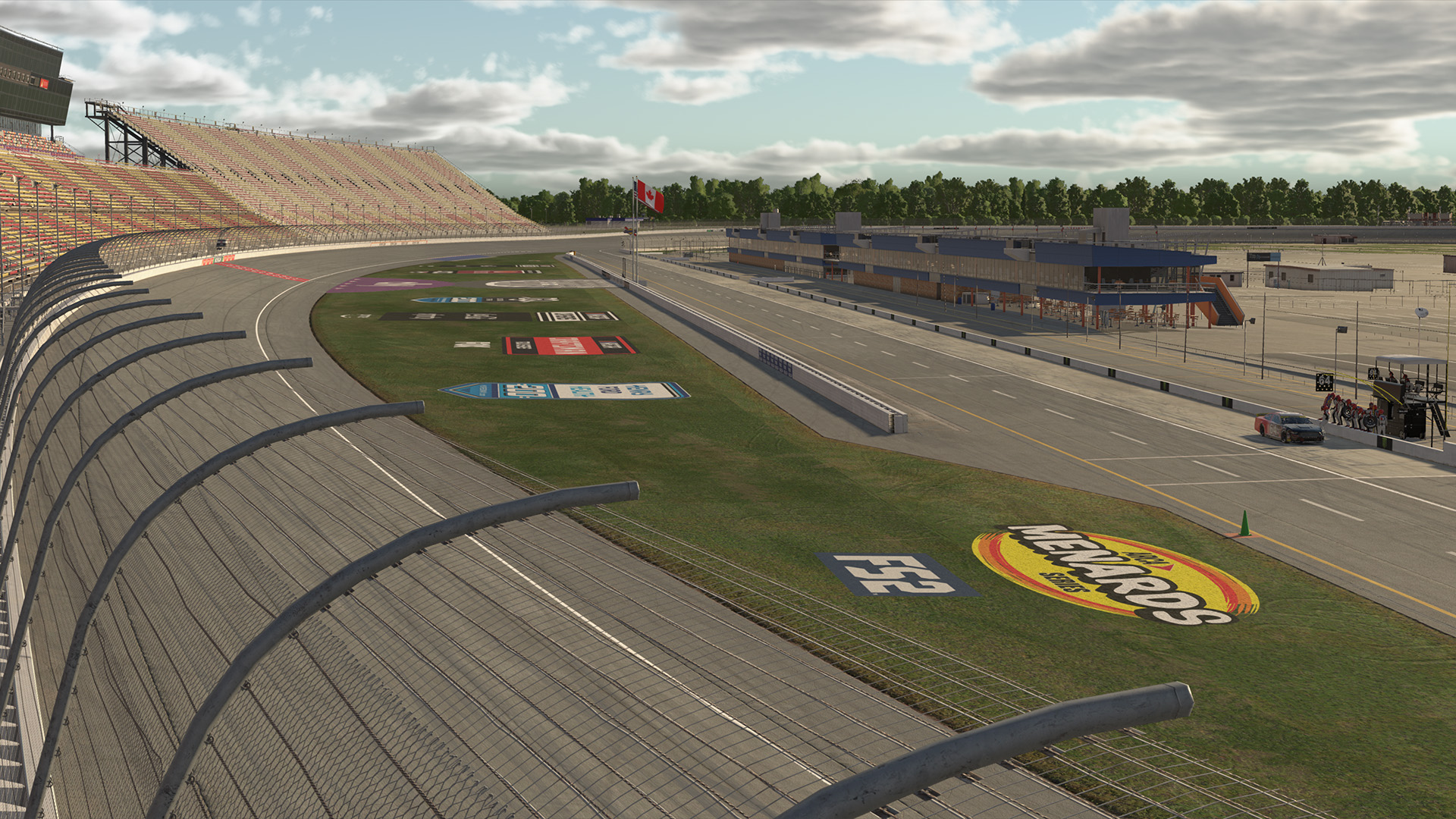 Michigan International Speedway circuit view 2