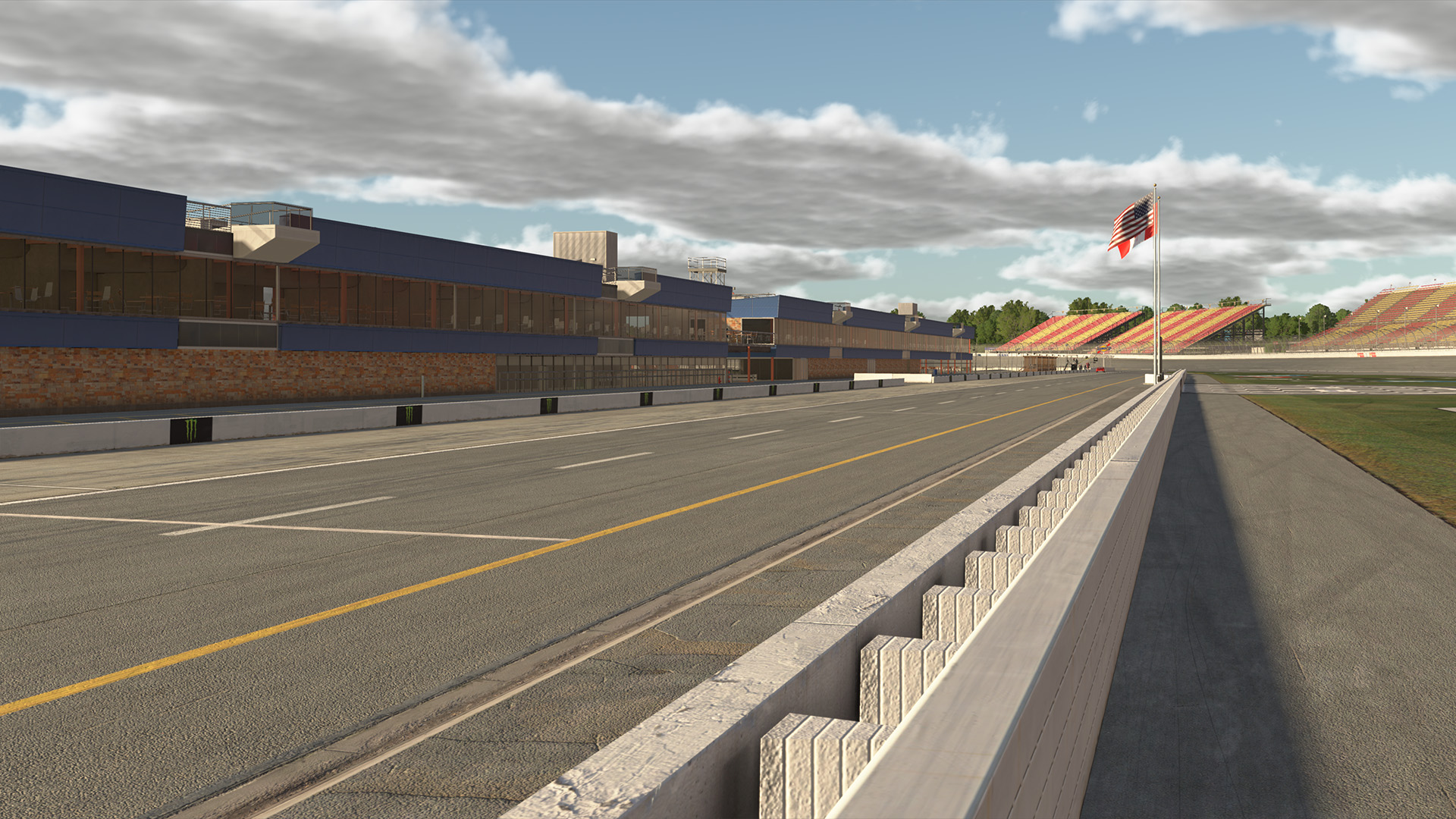Michigan International Speedway circuit view 4
