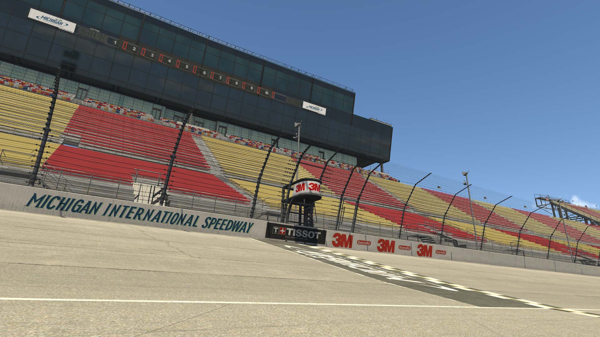 Michigan International Speedway - 2009 circuit view 1