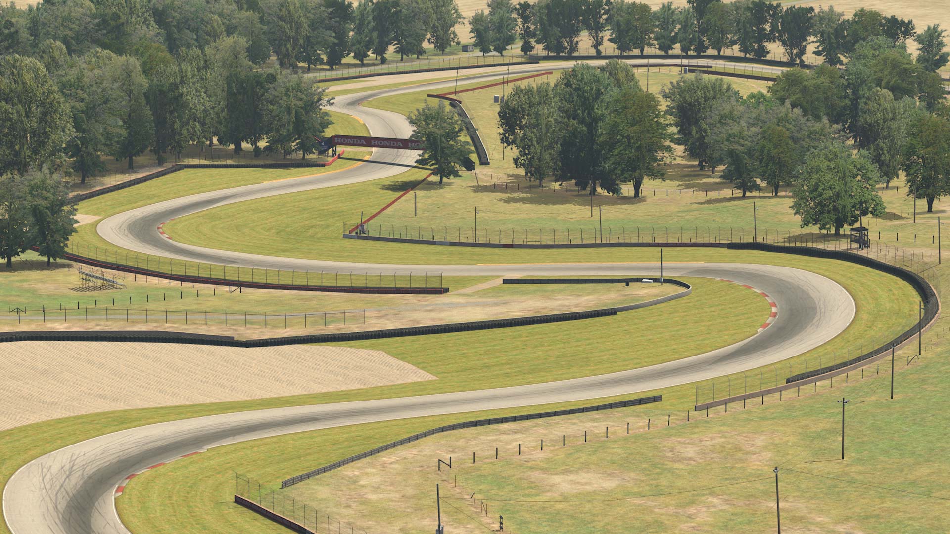 Mid-Ohio Sports Car Course circuit view 3