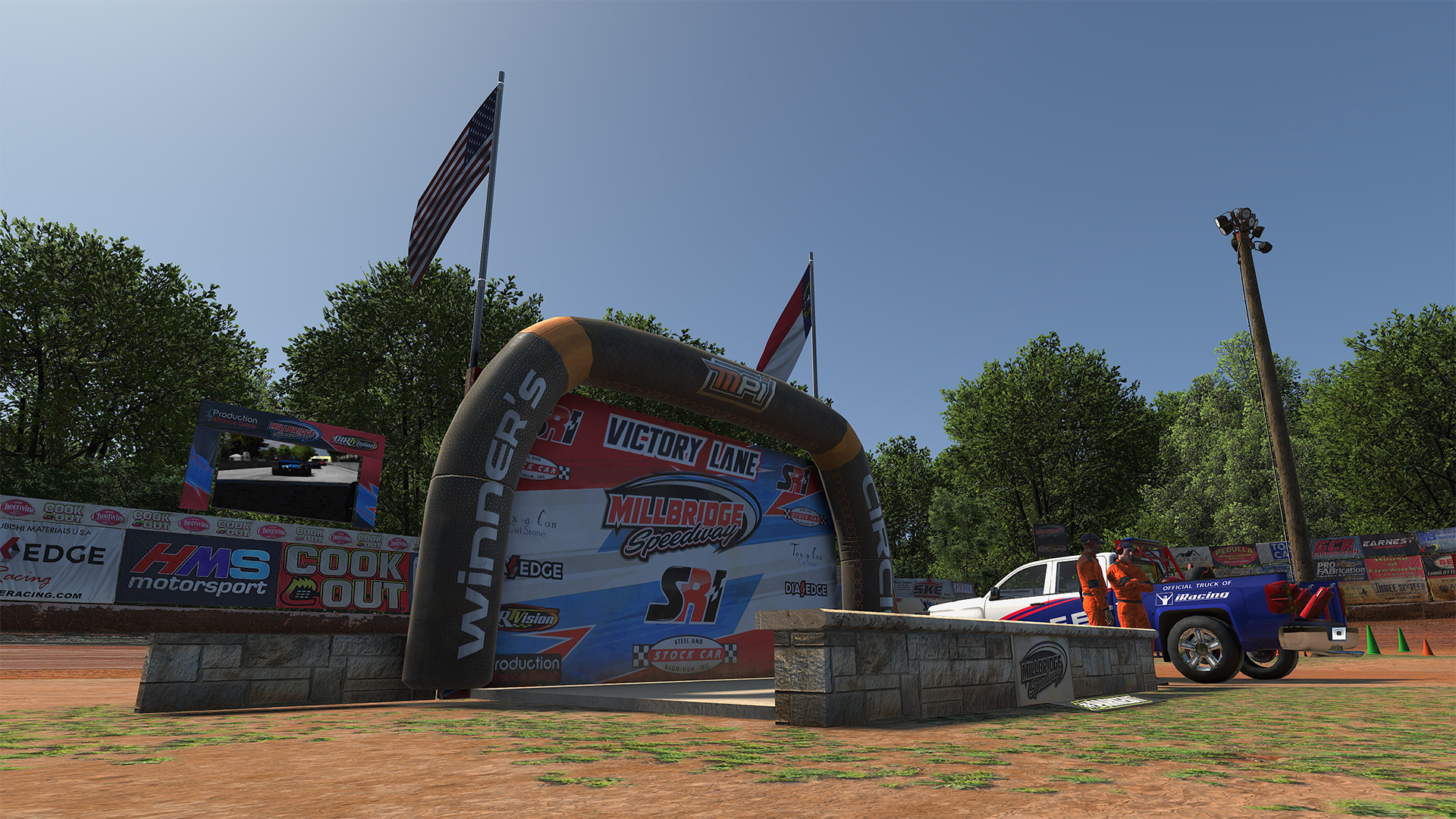 Millbridge Speedway circuit view 2
