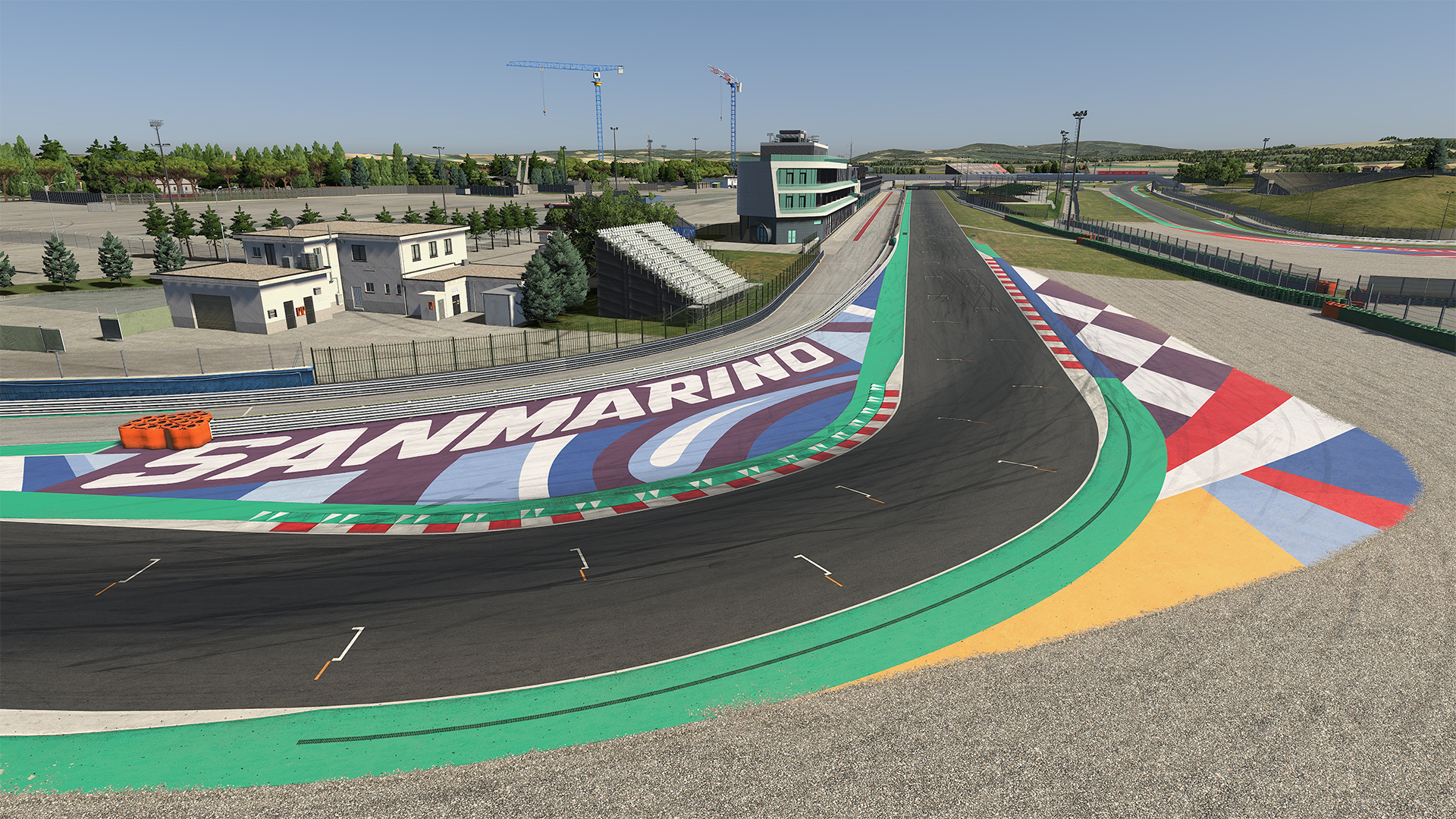 Misano World Circuit Marco Simoncelli circuit view 2