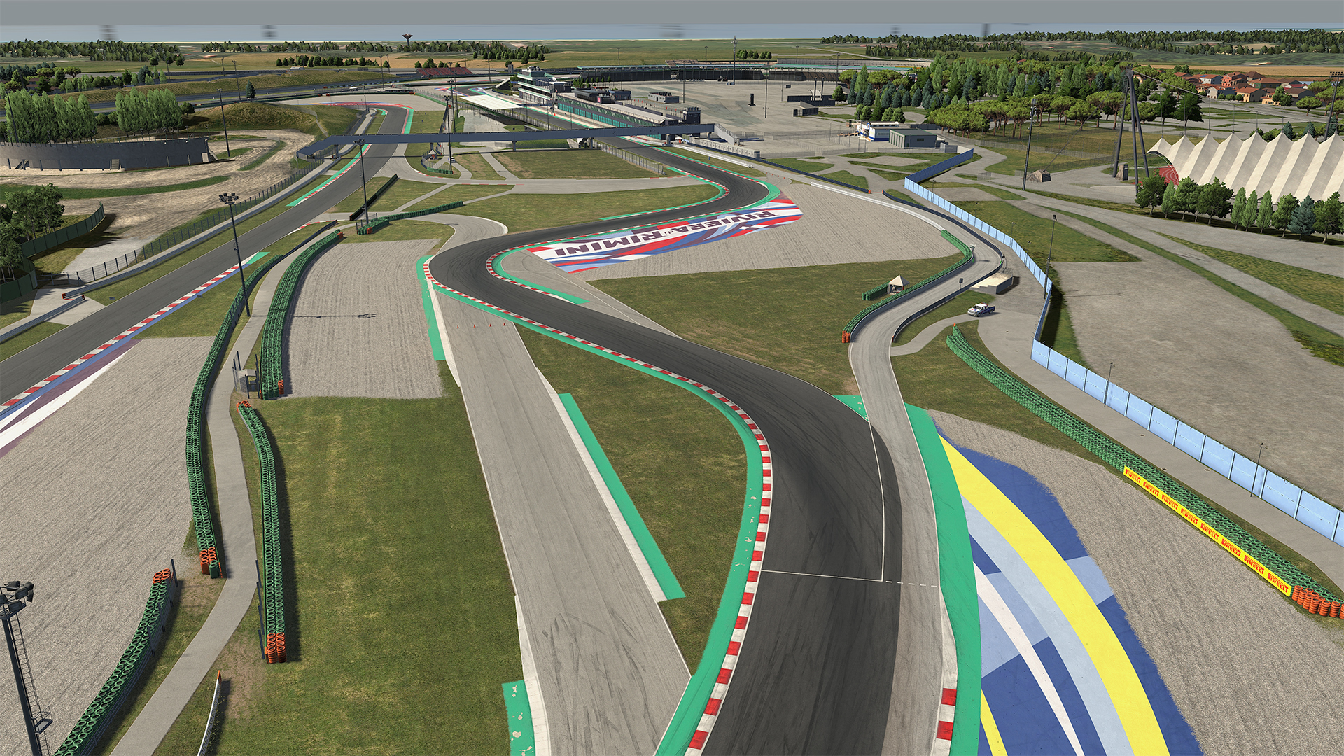 Misano World Circuit Marco Simoncelli circuit view 4
