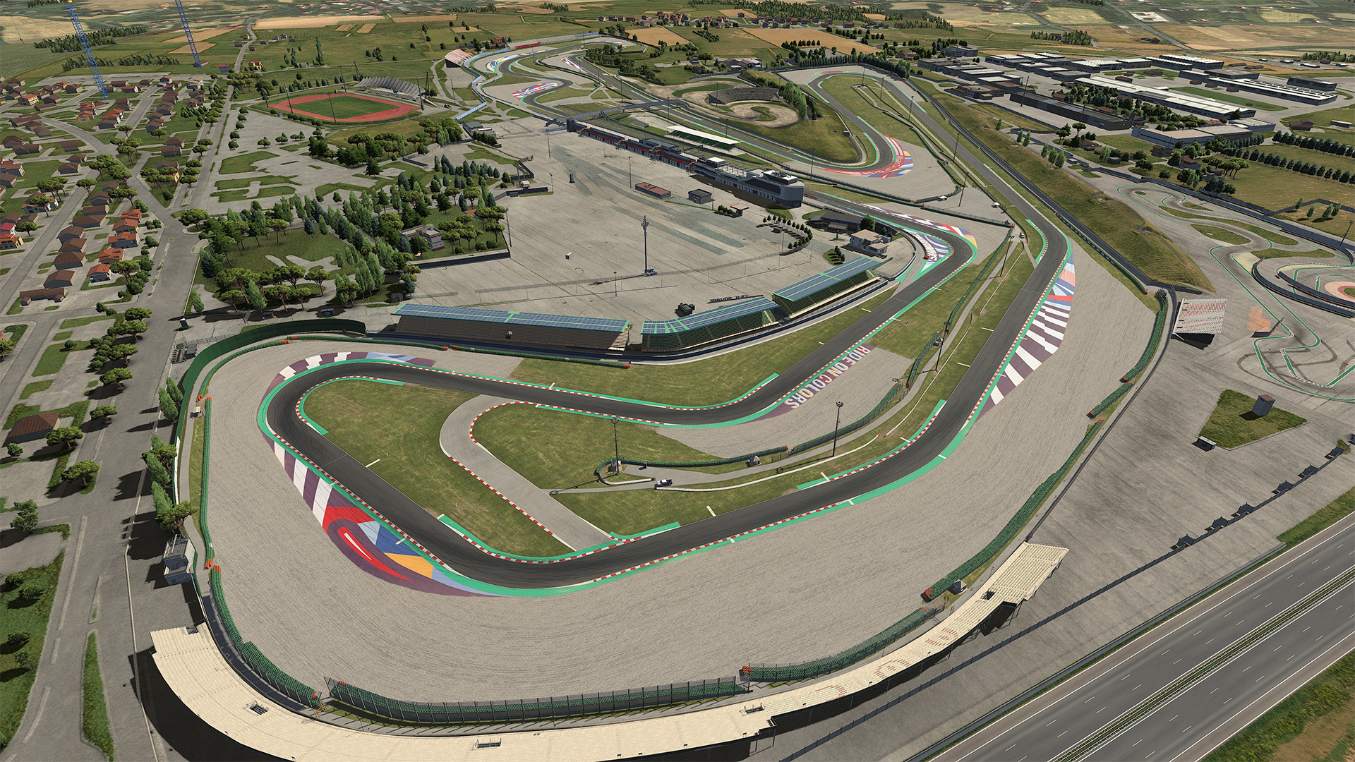 Misano World Circuit Marco Simoncelli circuit view 5