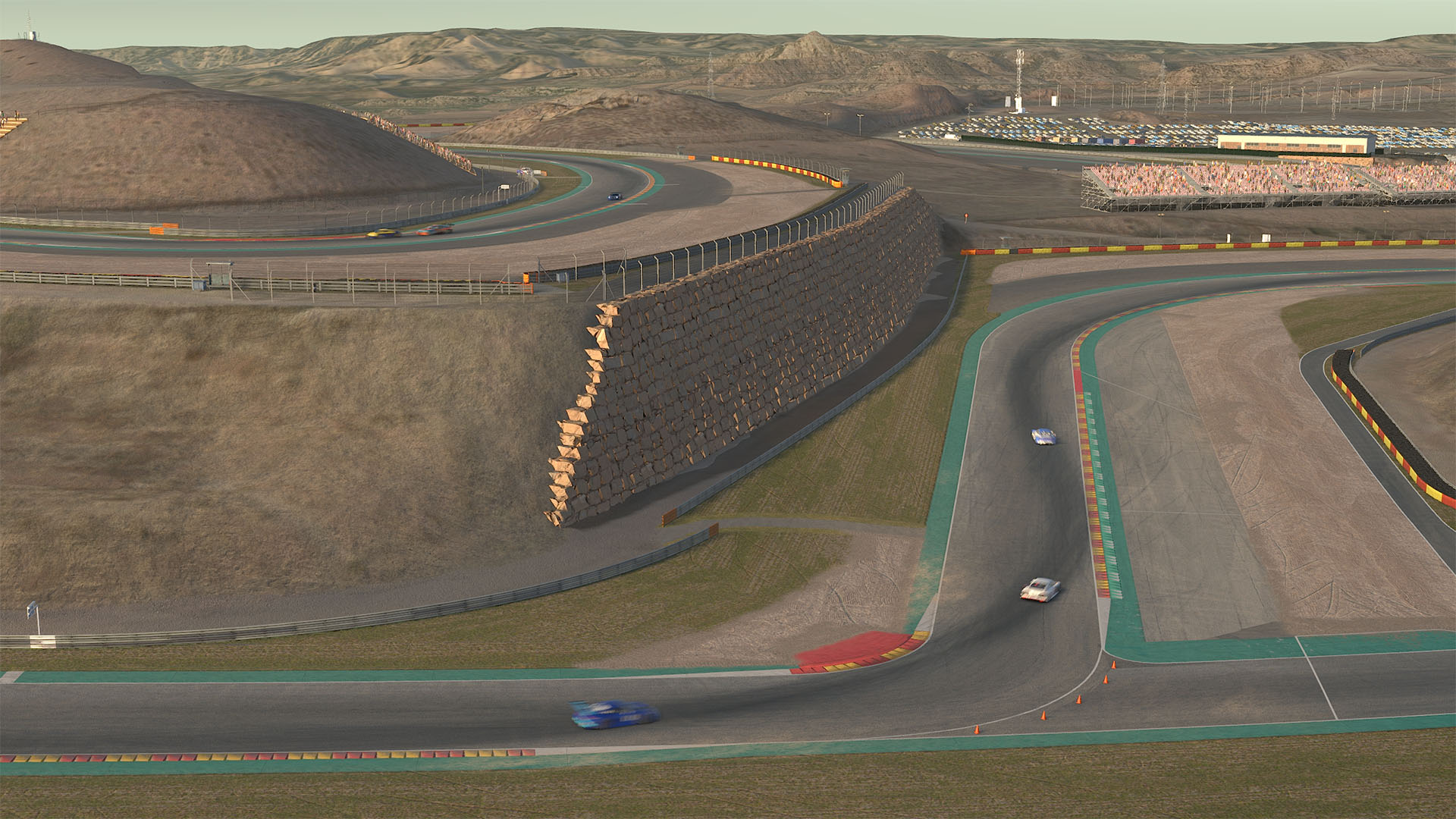 MotorLand Aragón circuit view 2