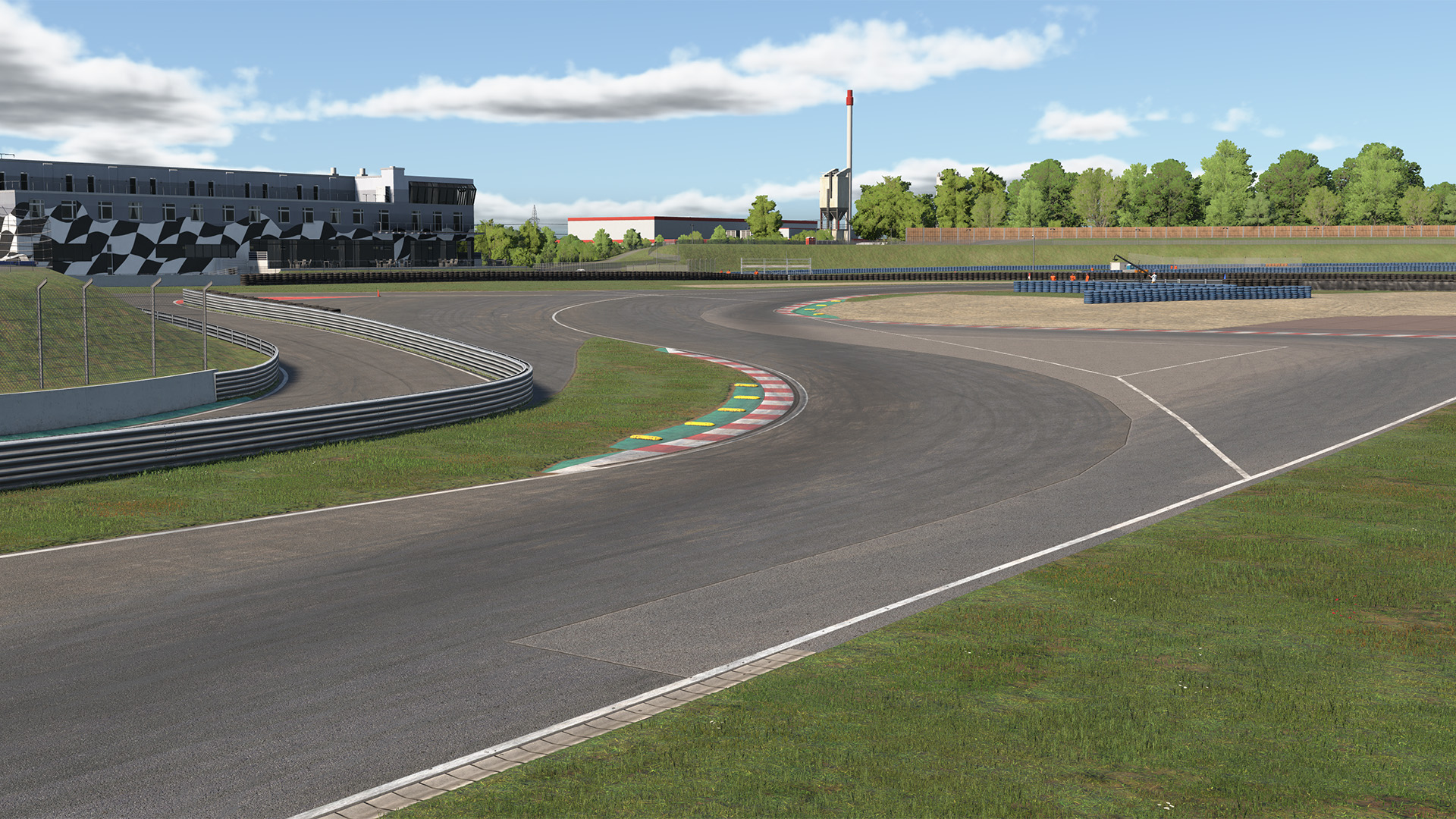 Motorsport Arena Oschersleben circuit view 1