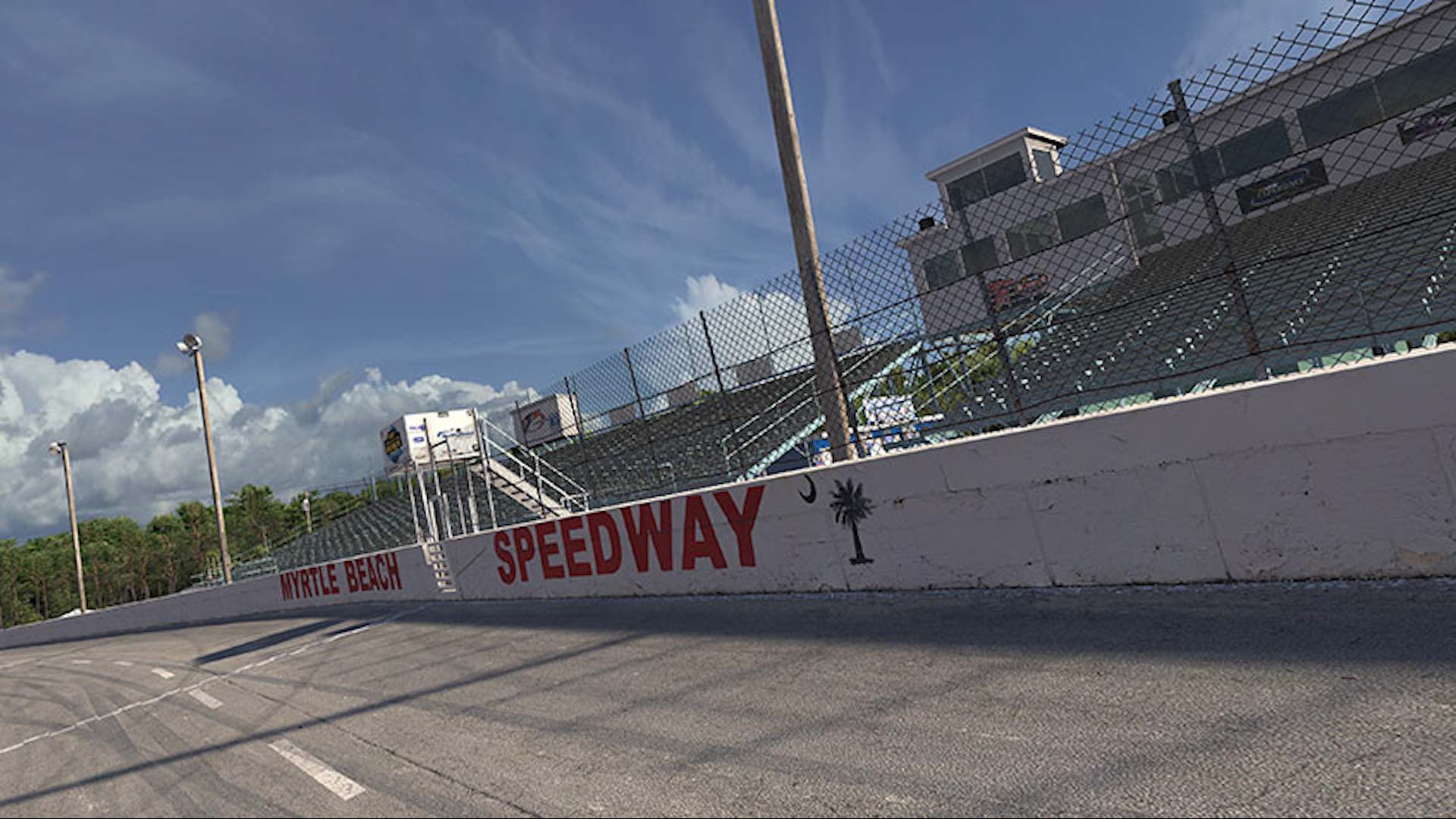 Myrtle Beach Speedway circuit view 1