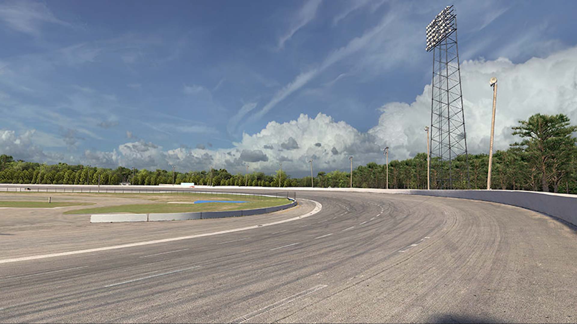 Myrtle Beach Speedway circuit view 3
