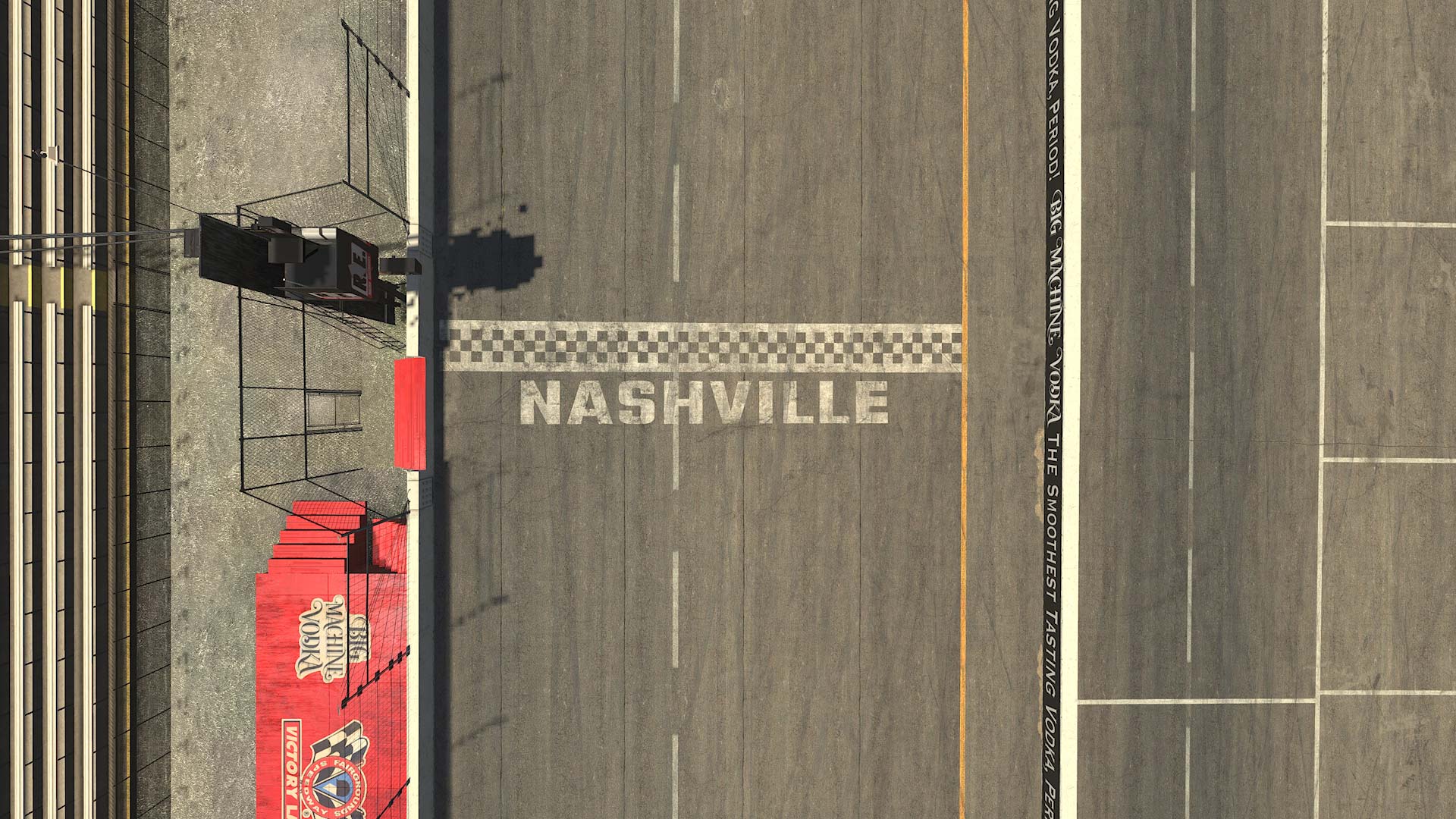 Nashville Fairgrounds Speedway circuit view 2