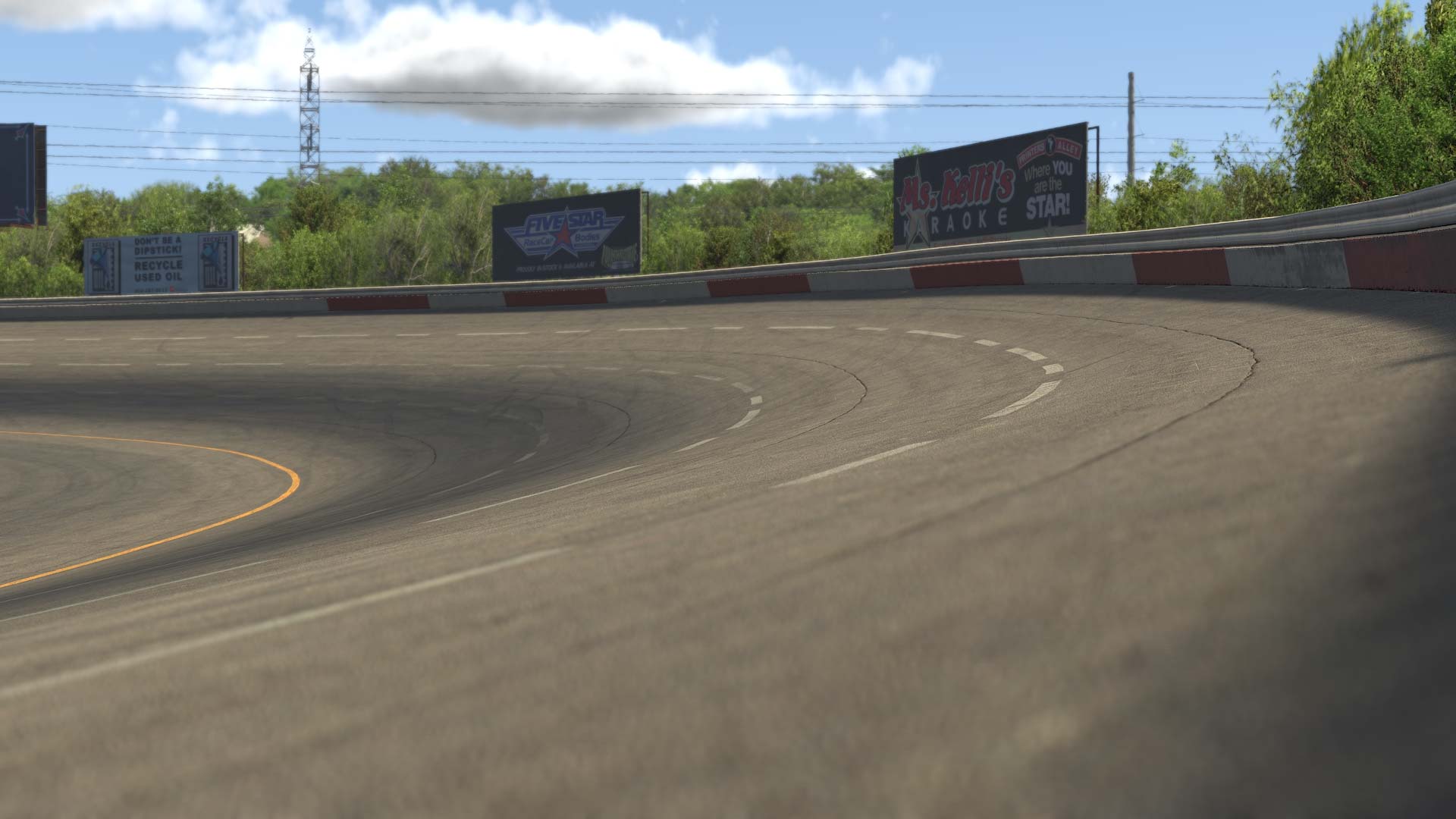 Nashville Fairgrounds Speedway circuit view 3